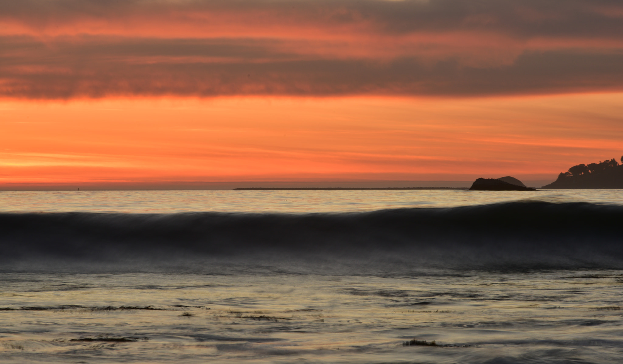 AF-S Zoom-Nikkor 80-200mm f/2.8D IF-ED sample photo. Shell beach sunset photography