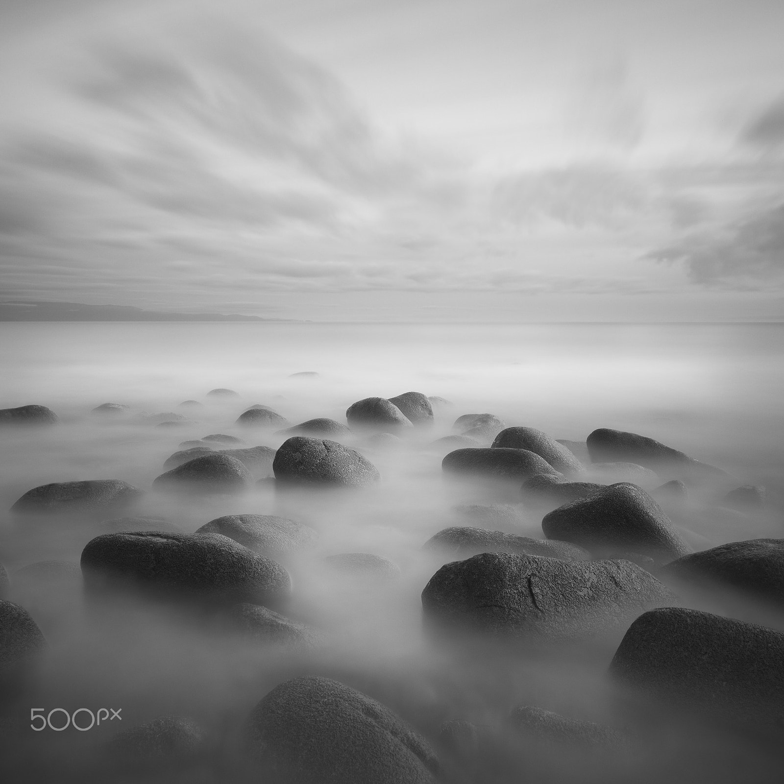 Canon TS-E 24.0mm f/3.5 L II sample photo. Long expousure boulder bank photography