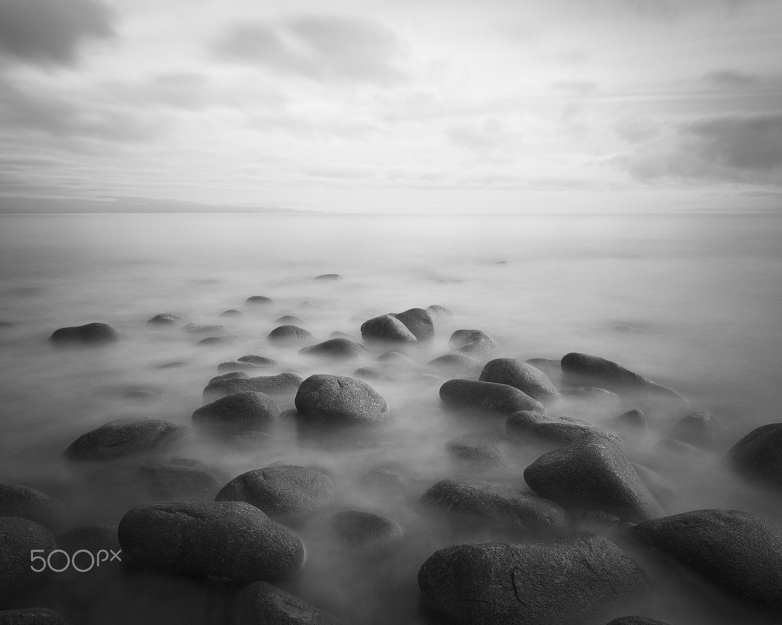 Canon TS-E 24.0mm f/3.5 L II sample photo. Long expousure boulder bank photography