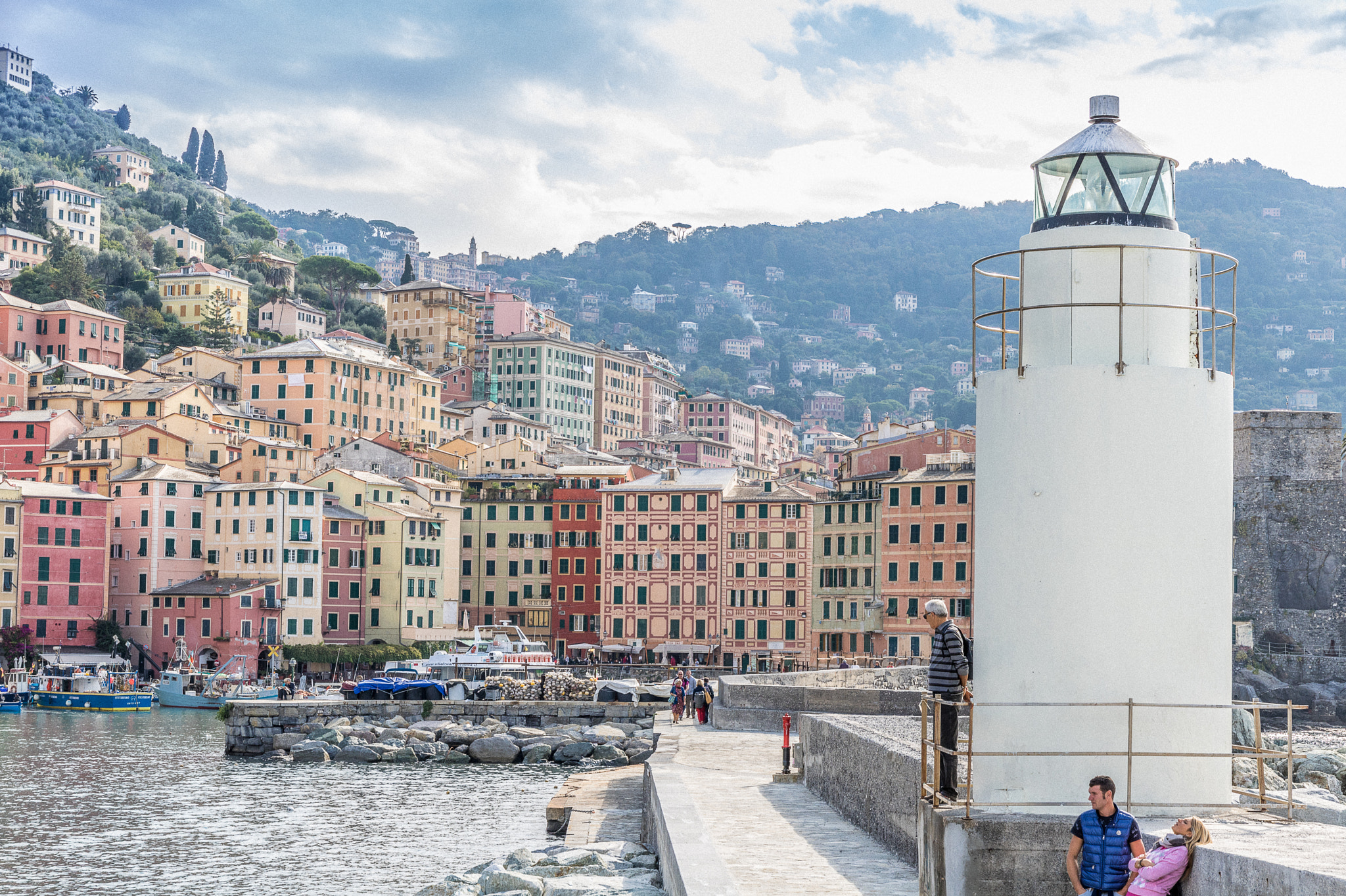 Canon EOS 760D (EOS Rebel T6s / EOS 8000D) sample photo. Camogli - italy photography