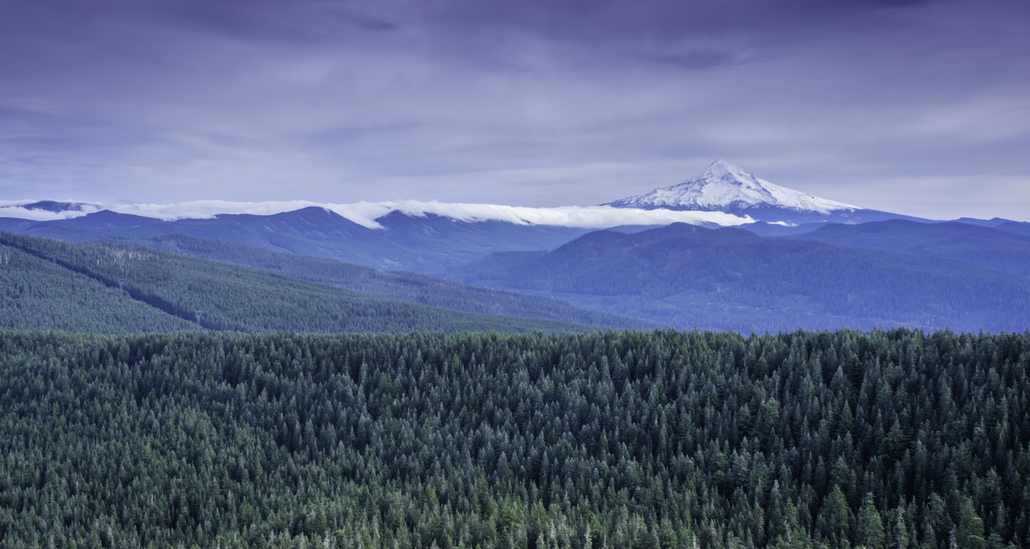 Nikon D7100 + Nikon AF Nikkor 24mm F2.8D sample photo. Mount hood photography