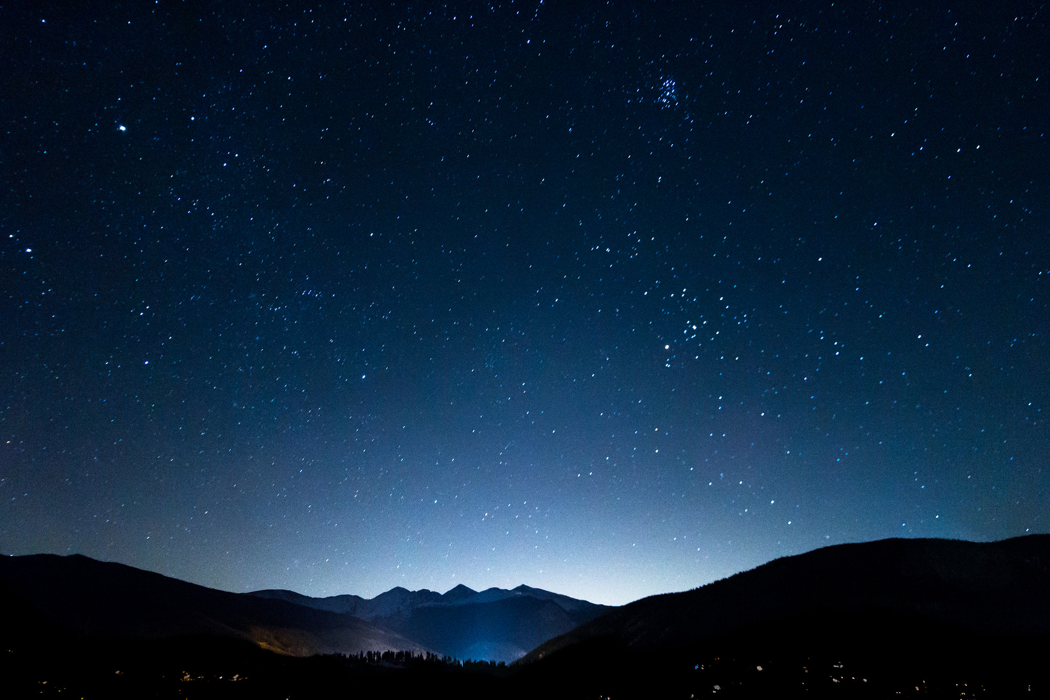 Canon EF-S 10-22mm F3.5-4.5 USM sample photo. Continental divide stars photography