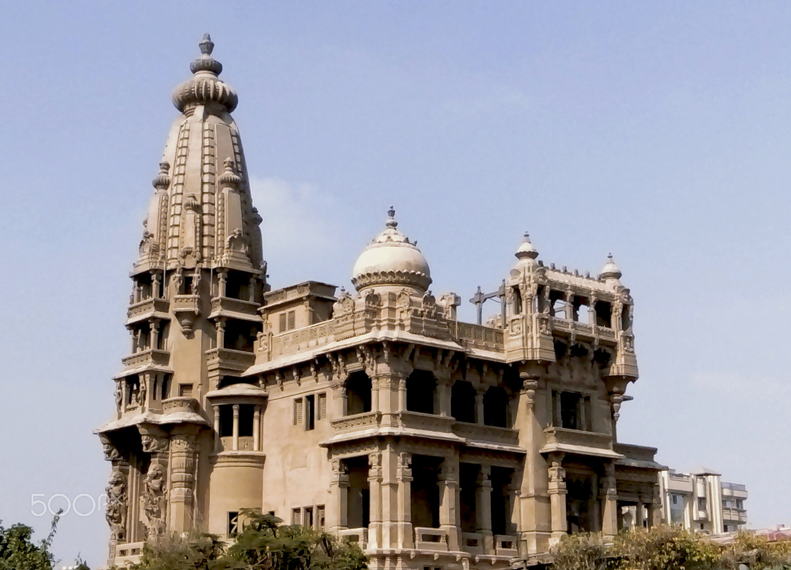 OPPO 1201 sample photo. The baron empain palace photography