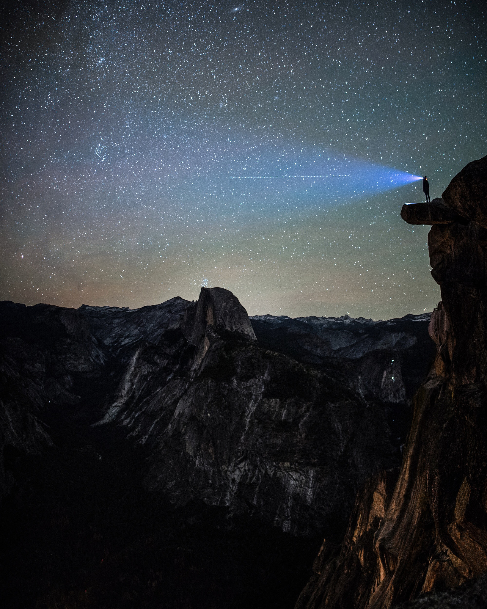 Nikon D4 + Nikon AF-S Nikkor 20mm F1.8G ED sample photo. Glacier point. half dome. yosemite. california. photography