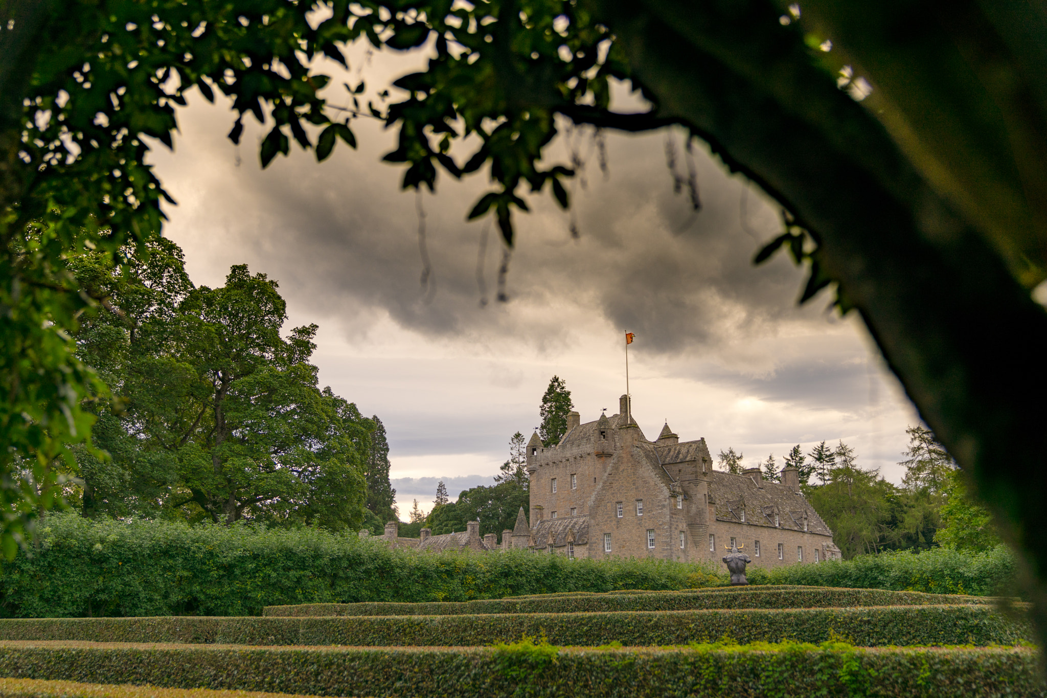 Sony a7 + Sony FE 24-70mm F2.8 GM sample photo. Cawdor castle 2 photography