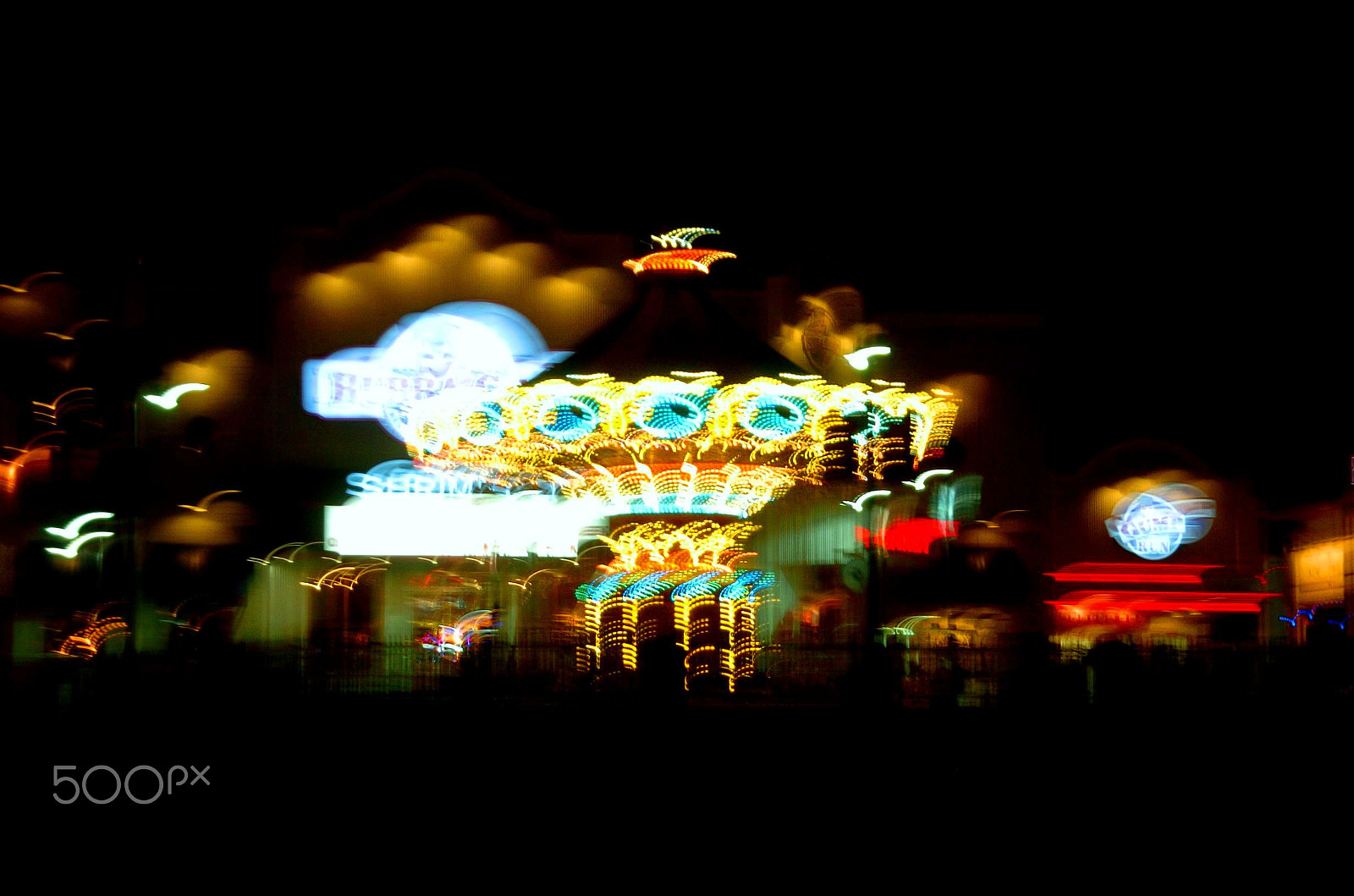 Nikon D2H sample photo. Fair at night photography