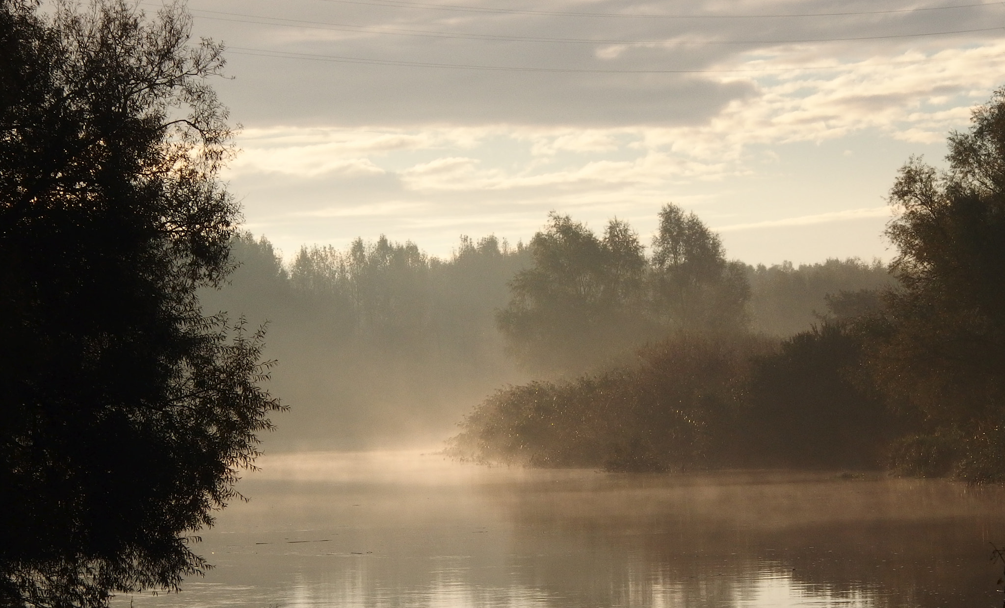 Olympus Stylus XZ-10 sample photo. Old river in the sunrise at autumn photography