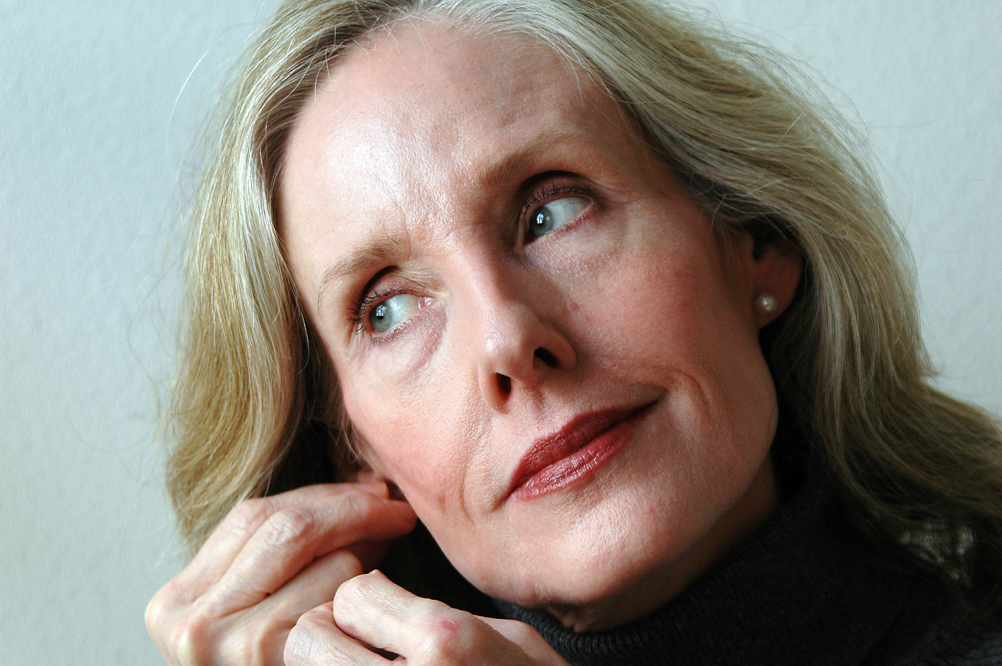 Nikon D70 sample photo. Mature female blond beauty. photography