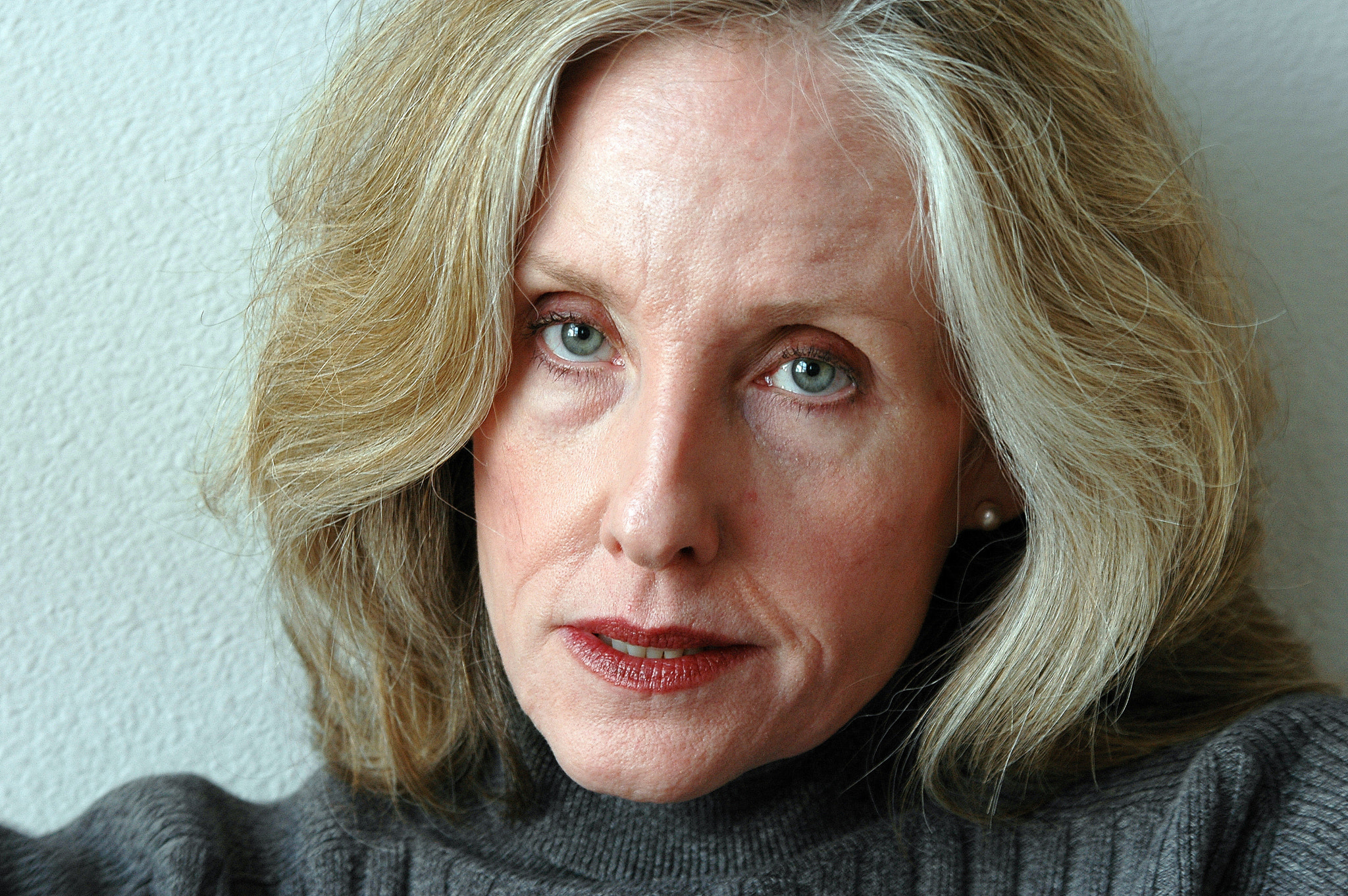 Nikon D70 sample photo. Mature female blond beauty. photography