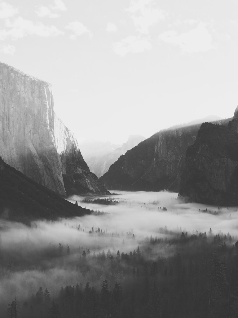 Yosemite shot on iPhone 7 Plus. by Bryan Daugherty on 500px.com