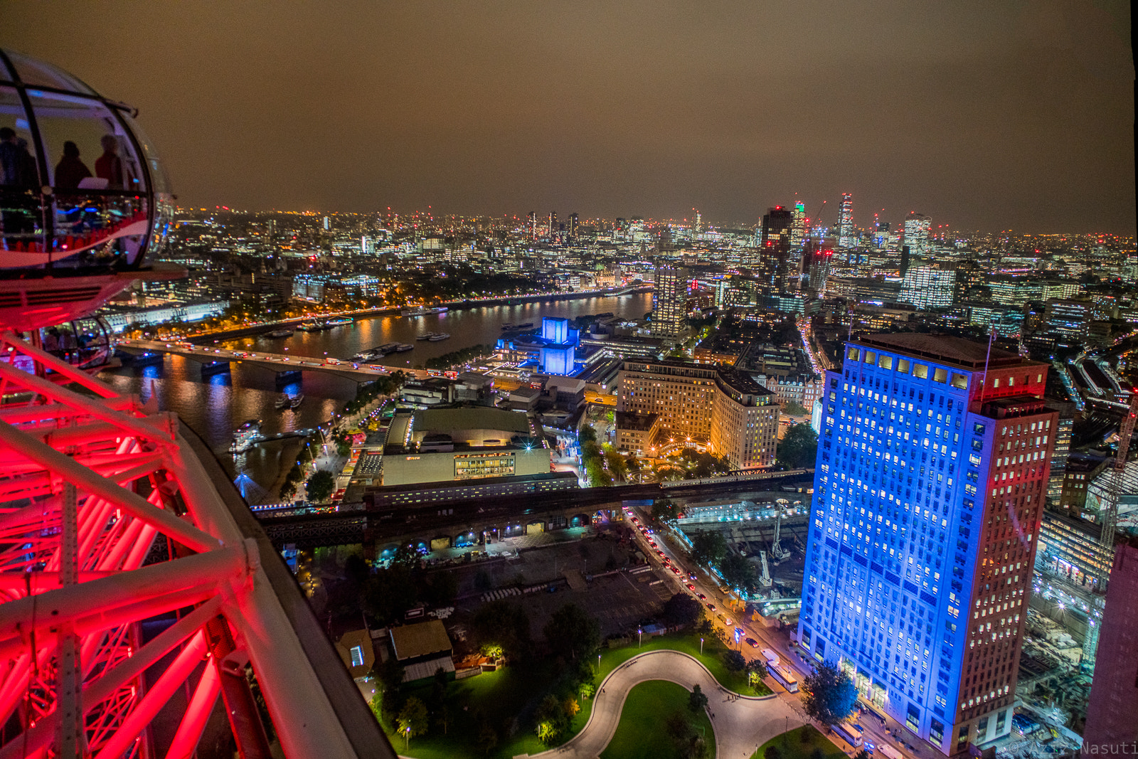 Sony a7R II + Canon EF 40mm F2.8 STM sample photo. London from london eye! photography