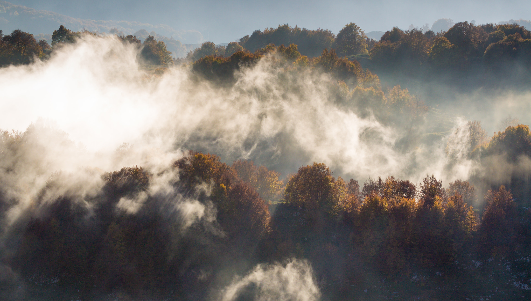 Canon EF 70-300mm F4-5.6L IS USM sample photo. Fal haze photography