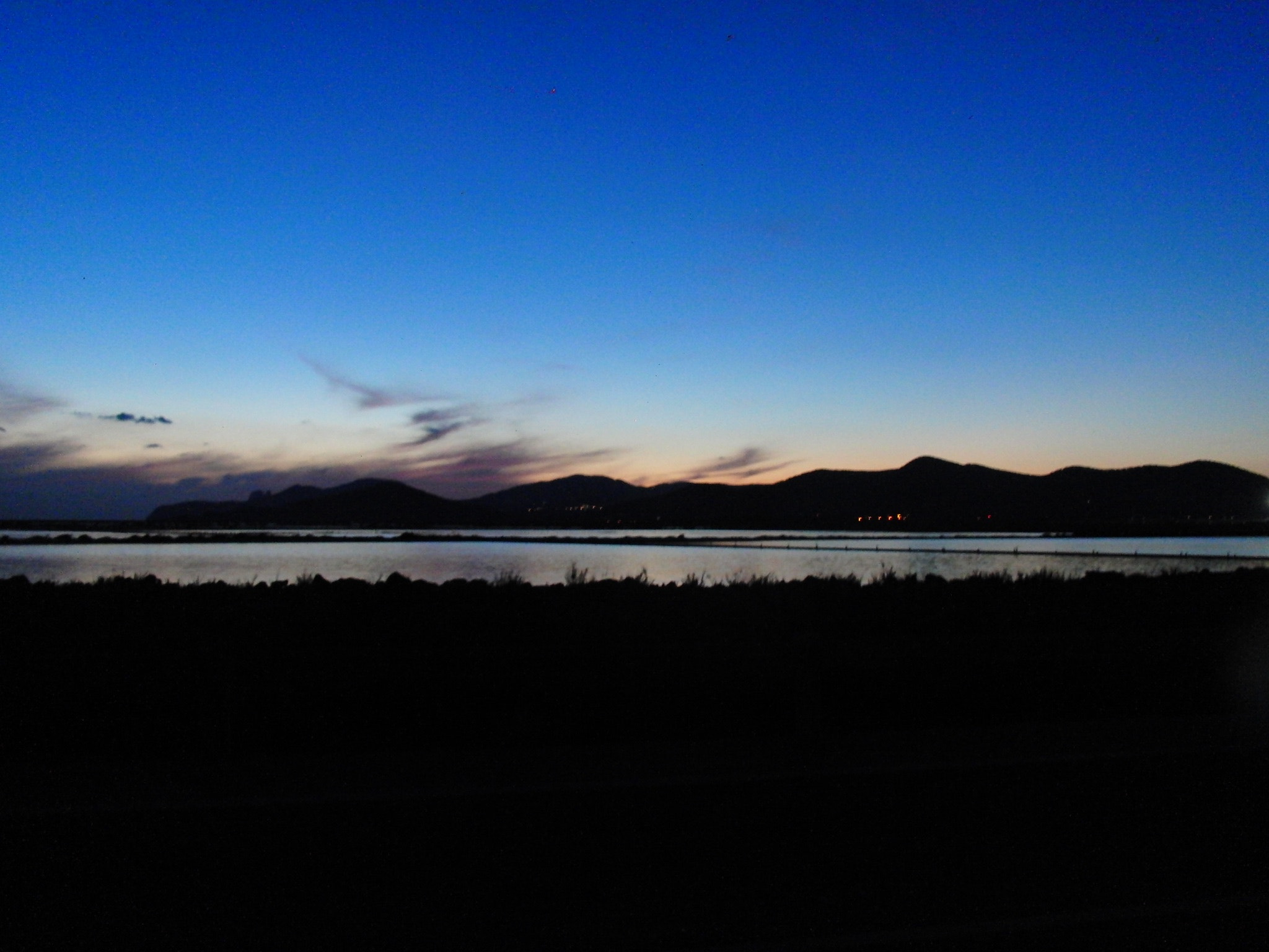 CASIO EX-F1 sample photo. Atardecer en el parque de ses salines, ibiza photography