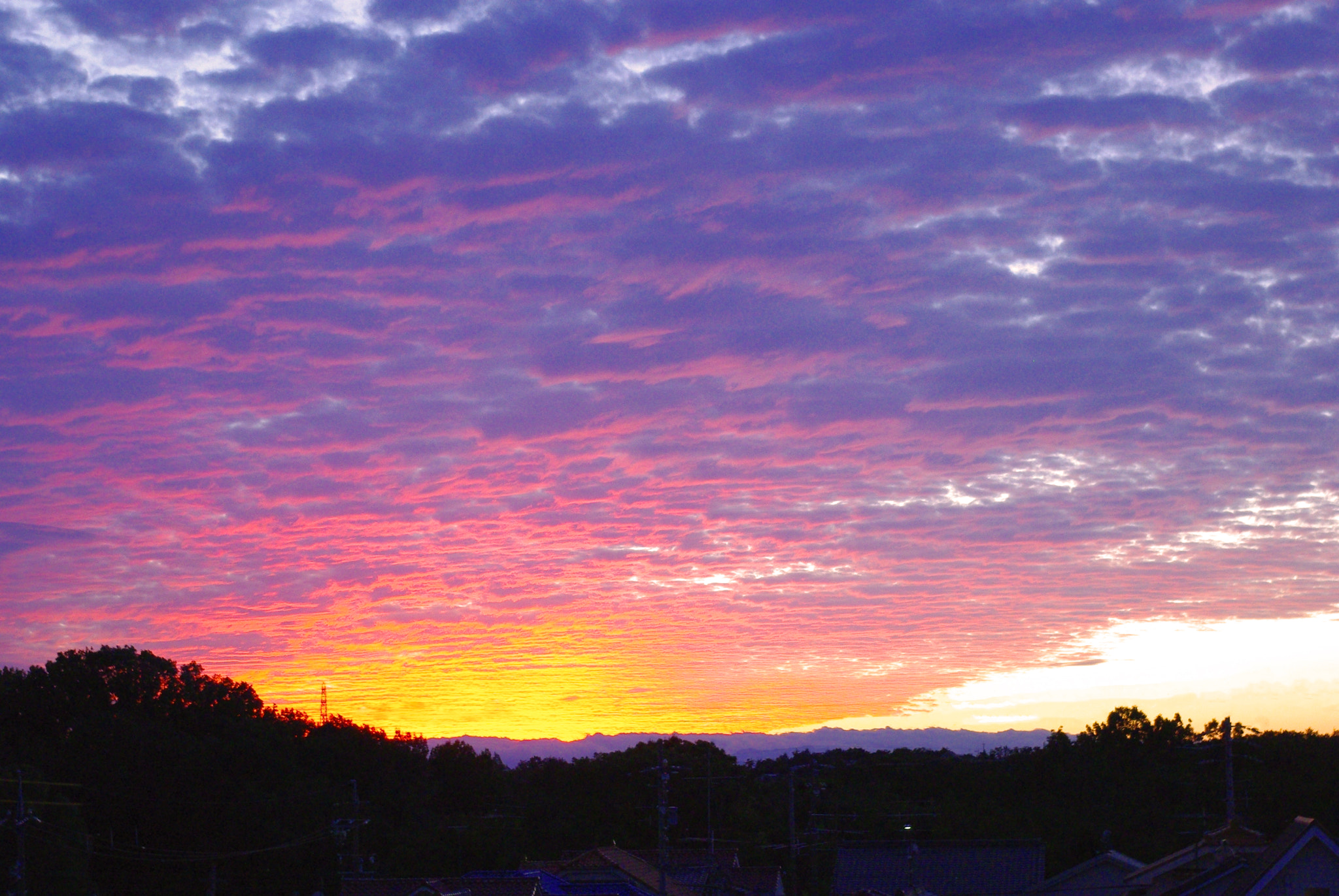 Pentax K-m (K2000) sample photo. Beautyful sunset photography