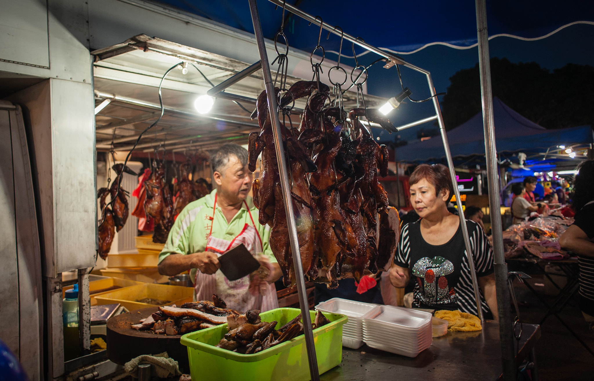 Nikon D700 + Nikon AF Nikkor 24mm F2.8D sample photo. Johor duck photography