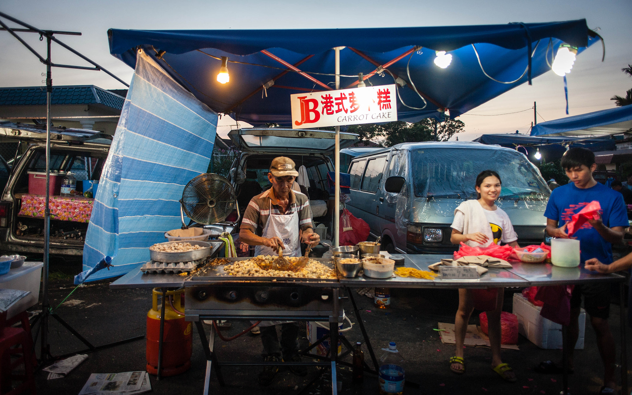 Nikon D700 sample photo. Johor carrot cake photography