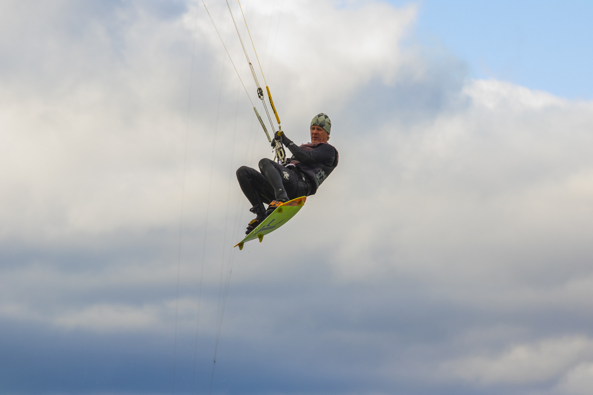 Tamron SP AF 70-200mm F2.8 Di LD (IF) MACRO sample photo. Kite surfer 3 photography
