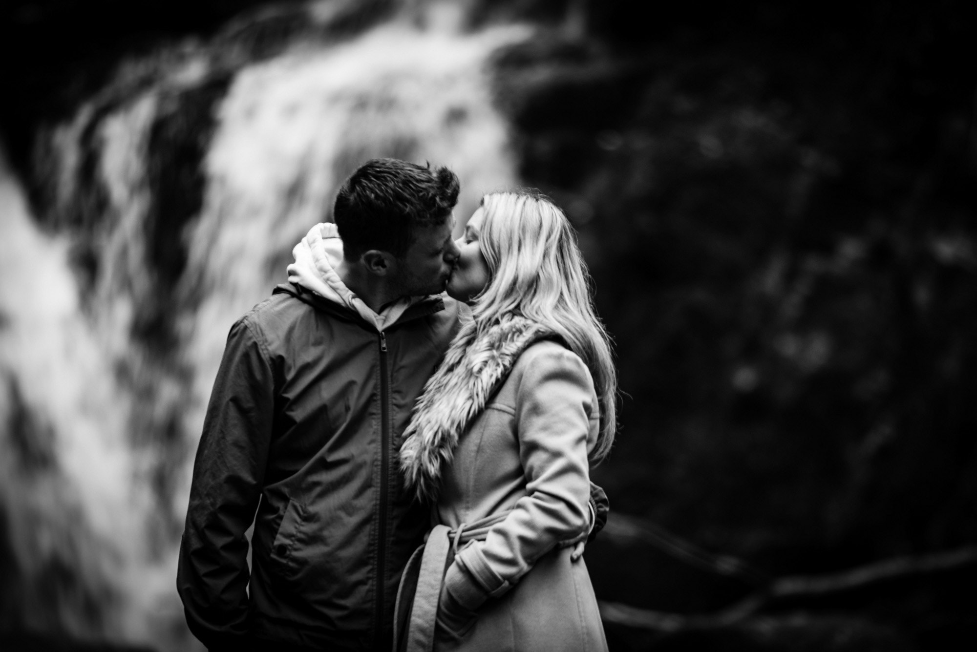 Tamron SP 70-200mm F2.8 Di VC USD sample photo. Torc couple mono photography