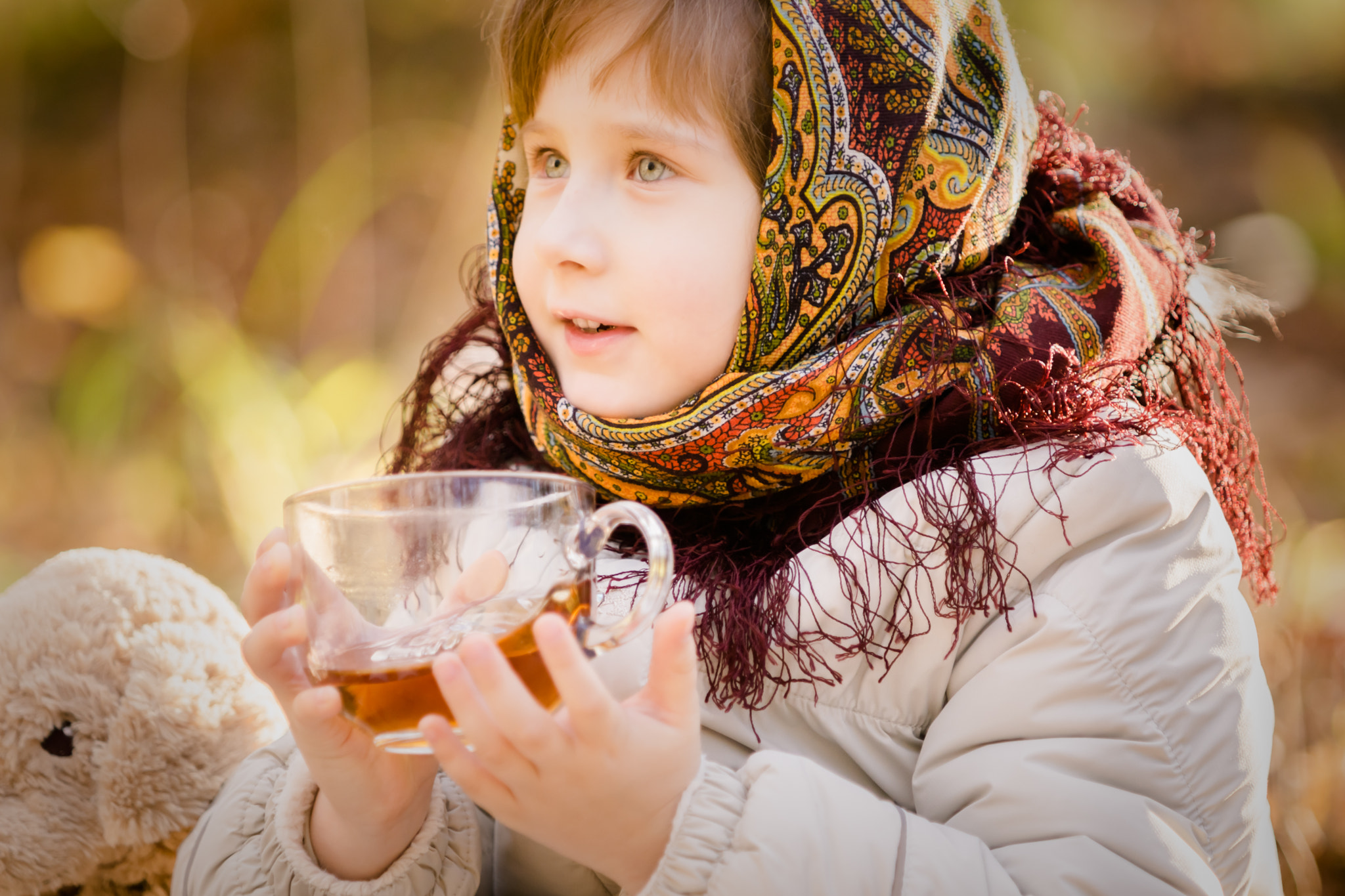 Minolta/Sony AF 70-200mm F2.8 G sample photo. Hot tea and cold weather  photography
