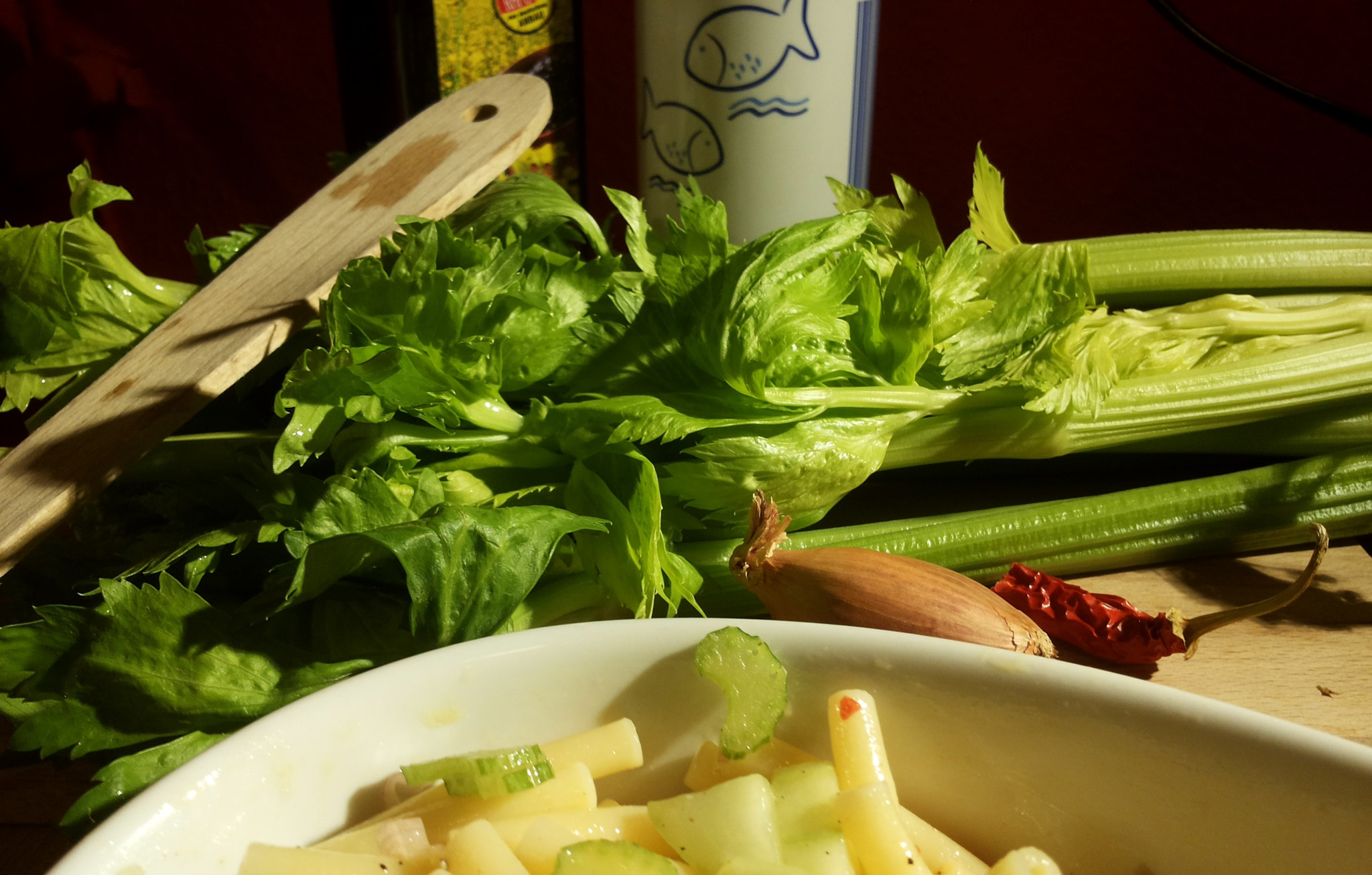 Samsung Galaxy S2 Plus sample photo. Celery photography