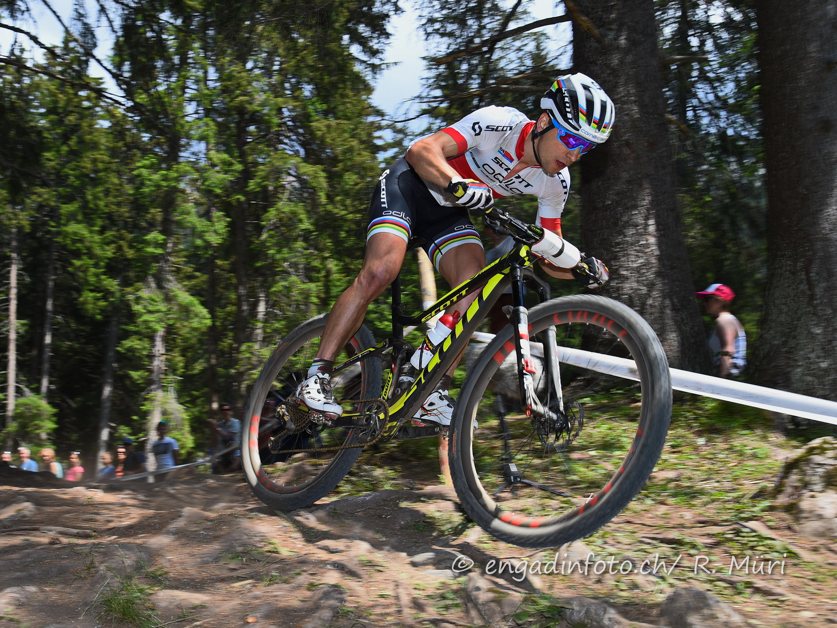 Nikon D4S sample photo. Uci mountain bike world cup photography