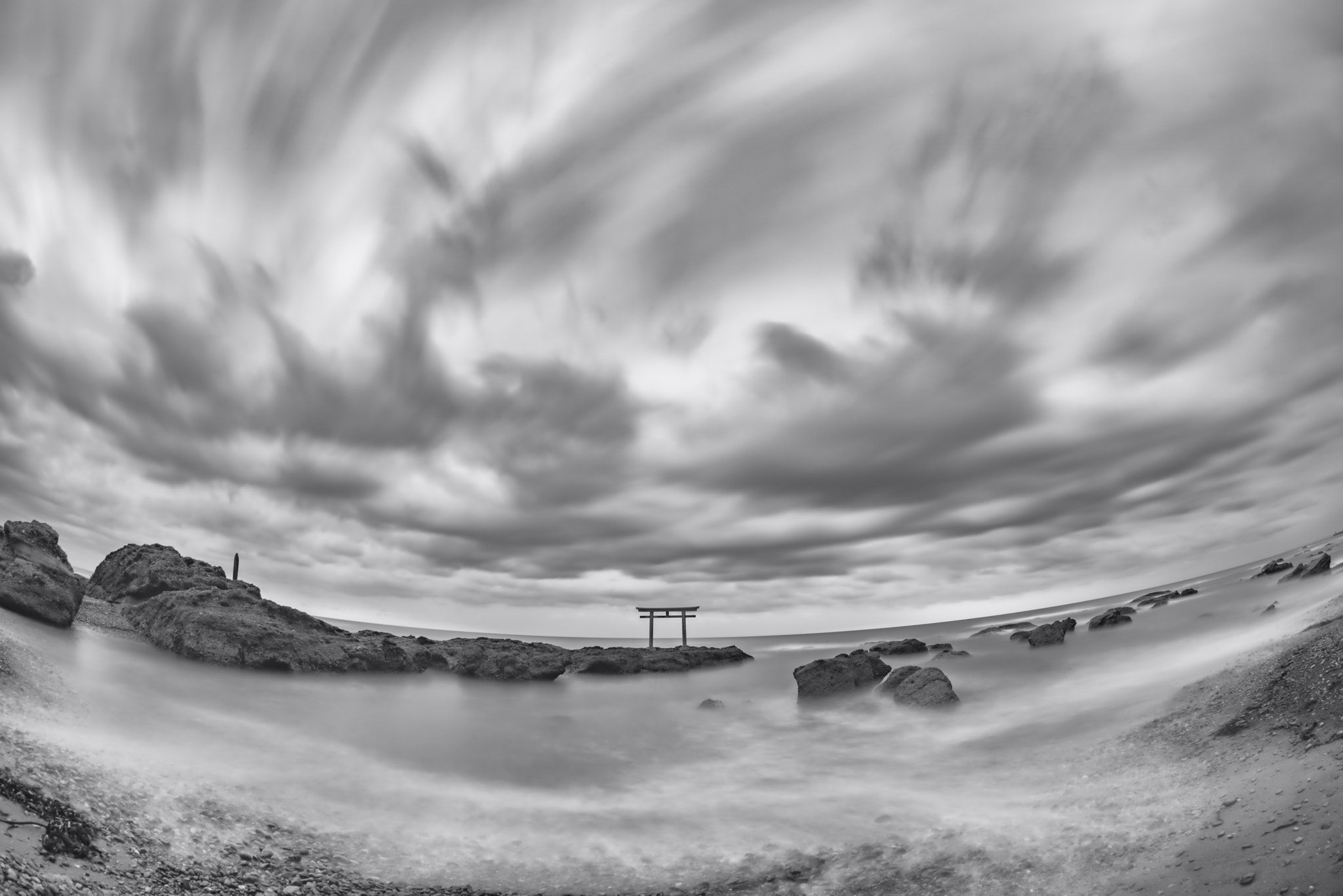 Nikon D810 + Sigma 15mm F2.8 EX DG Diagonal Fisheye sample photo. Chaotic clouds photography