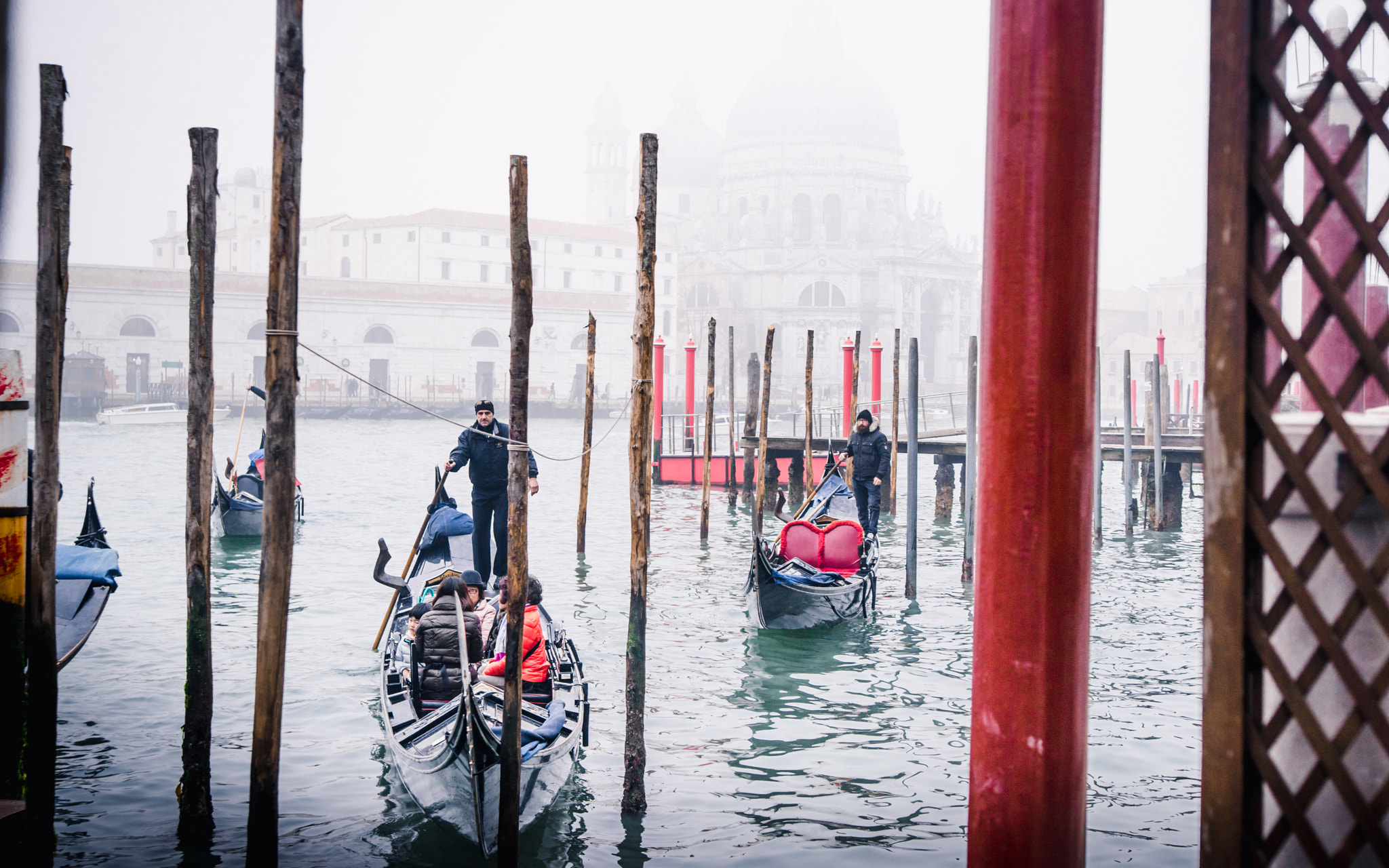 Nikon D600 sample photo. Venice, gondolas on the grand canal photography