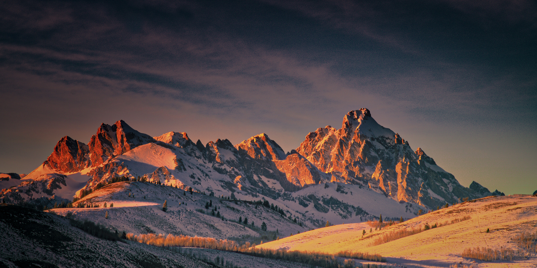 Pentax K-5 sample photo. It's a grand (teton) view photography