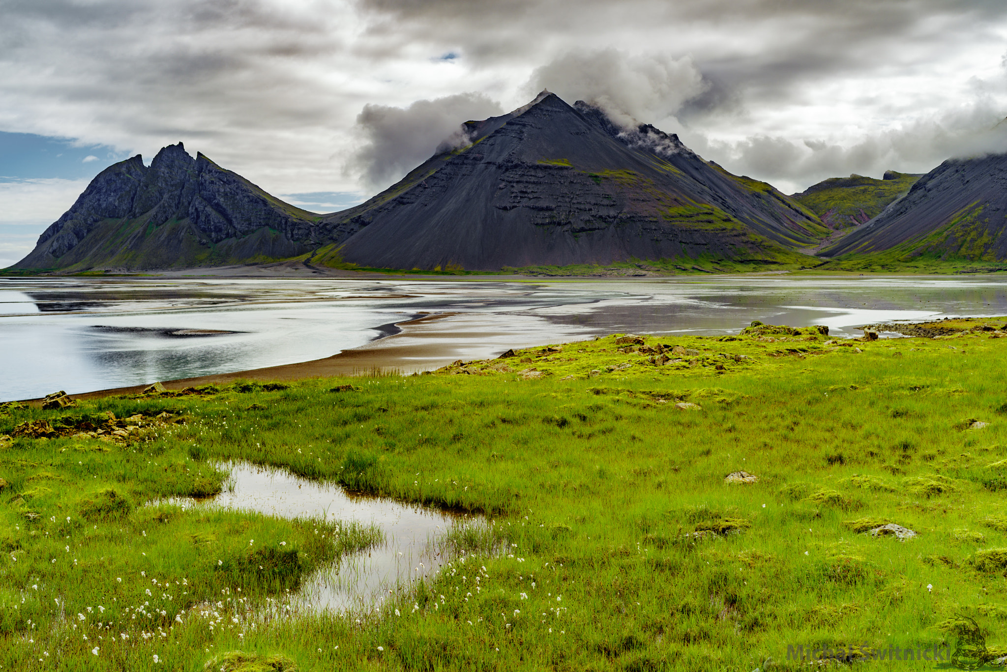 Pentax K-1 sample photo. Black mountains of iceland ii photography