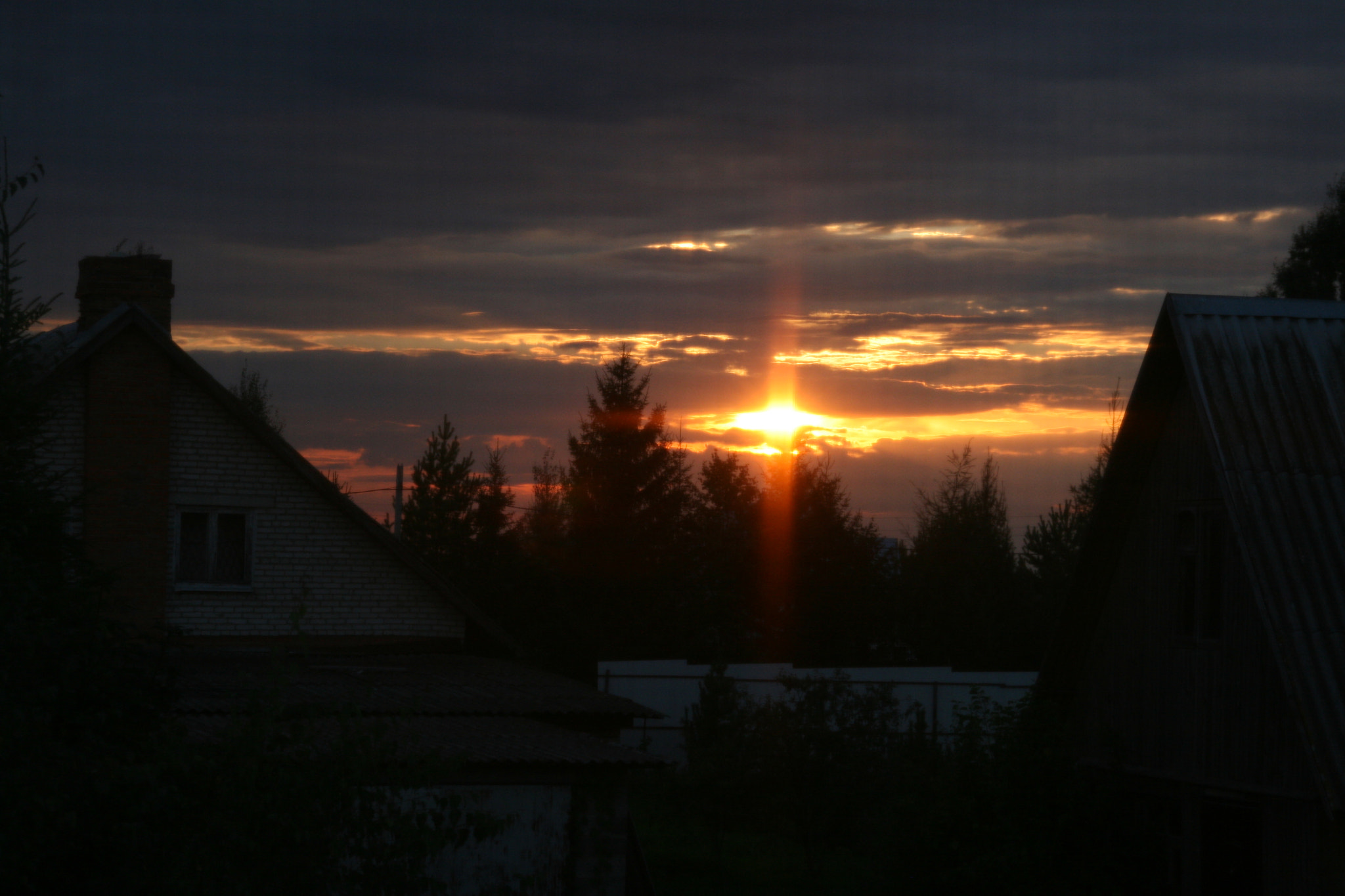 Sigma 18-200mm f/3.5-6.3 DC OS sample photo. Sunset in russia. photography