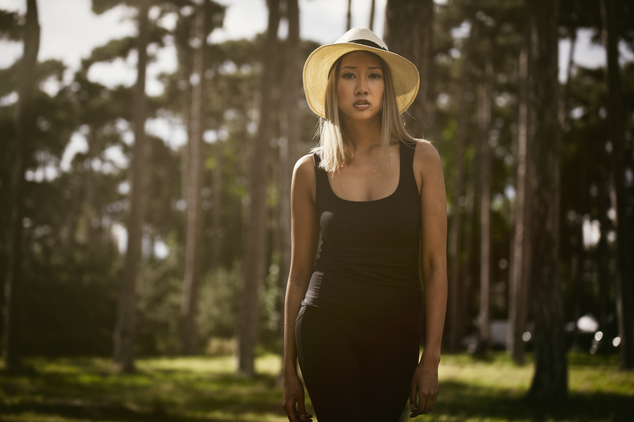 Sigma 70-200mm F2.8 EX DG OS HSM sample photo. Celeste  in the wood photography