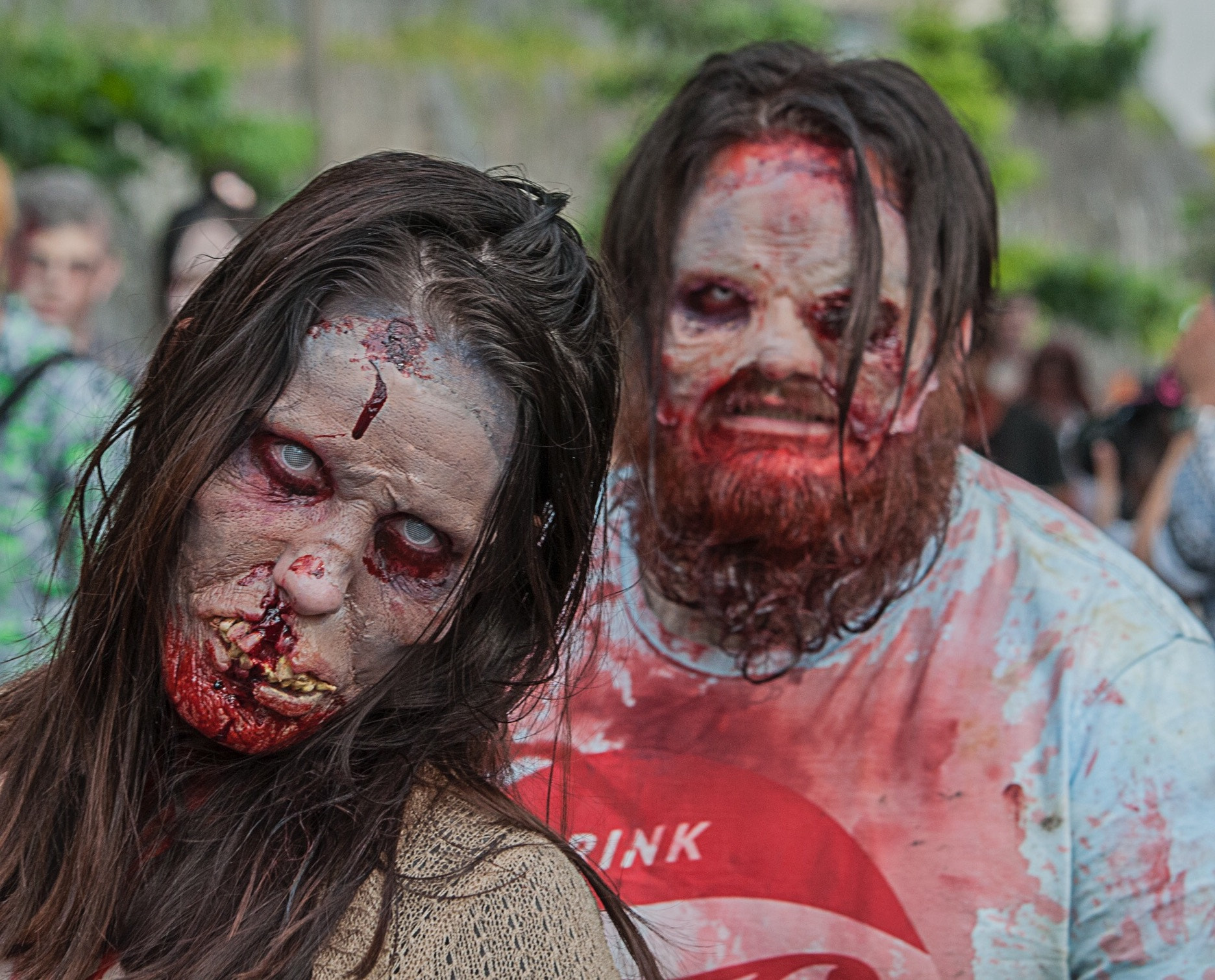 Nikon D300S sample photo. 2016 brisbane zombie walk is an annual event helpi ... photography