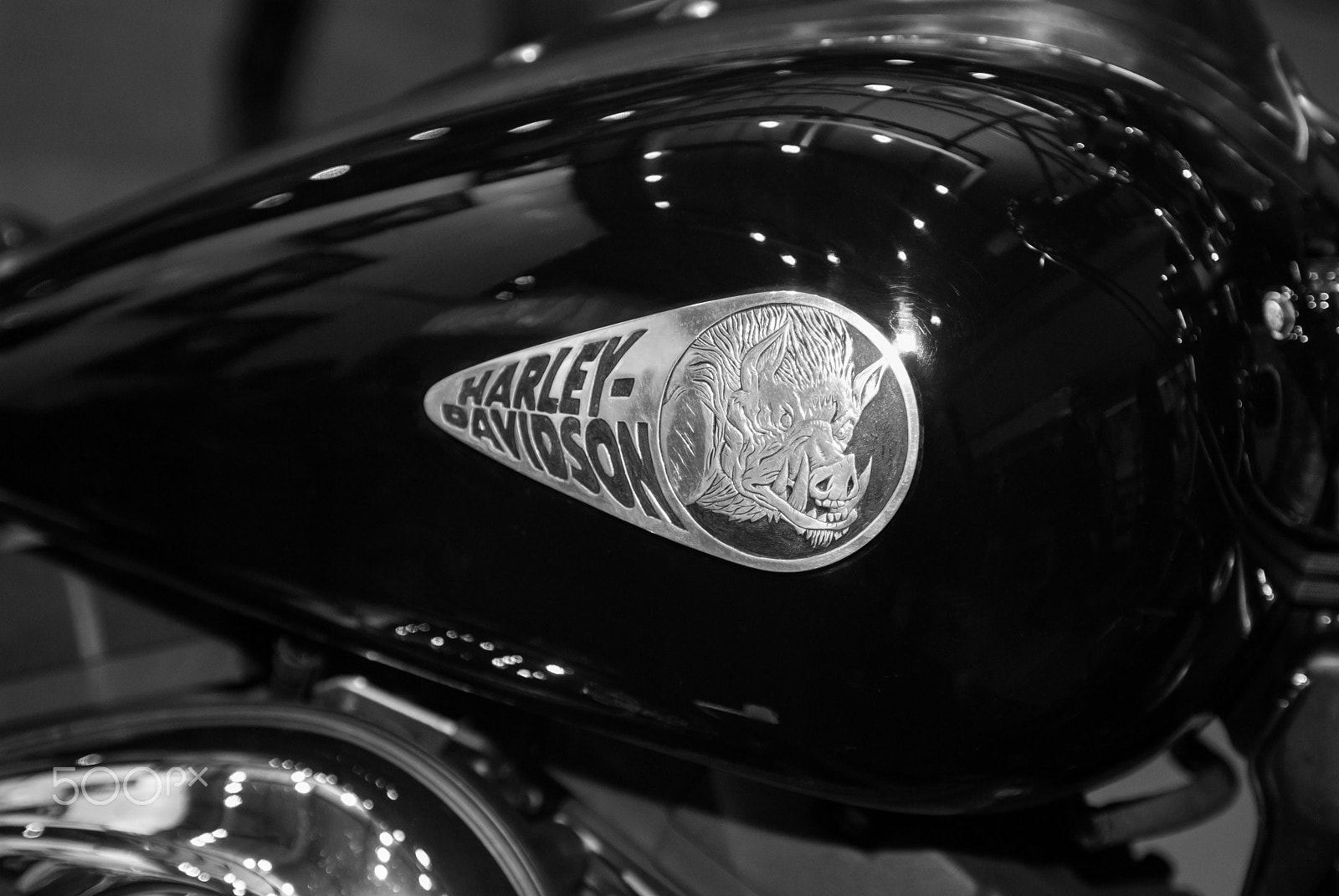 Nikon D80 + Sigma 24-70mm F2.8 EX DG Macro sample photo. Harley-davidson photography