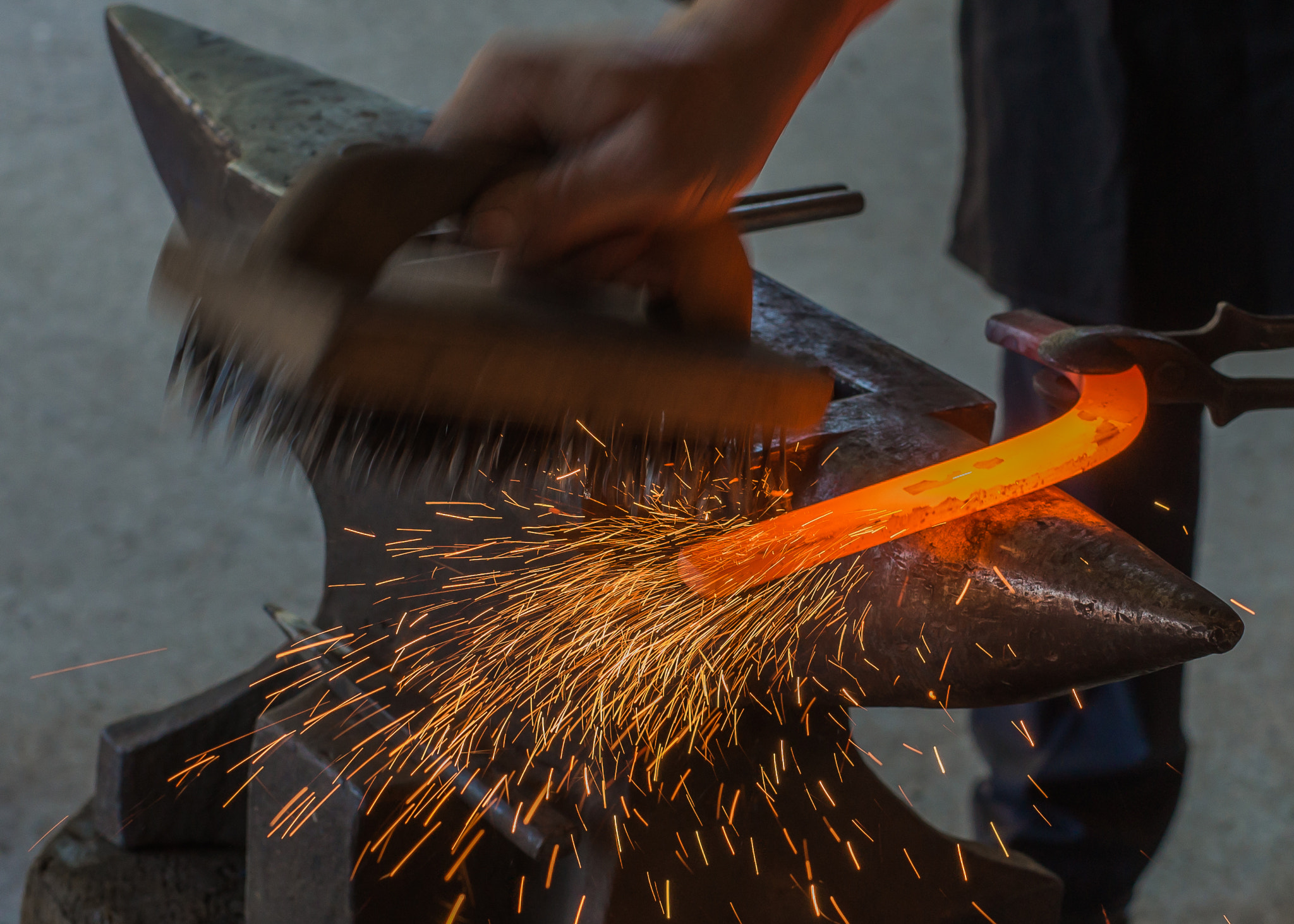 Sigma 50mm F1.4 EX DG HSM sample photo. Blacksmith photography