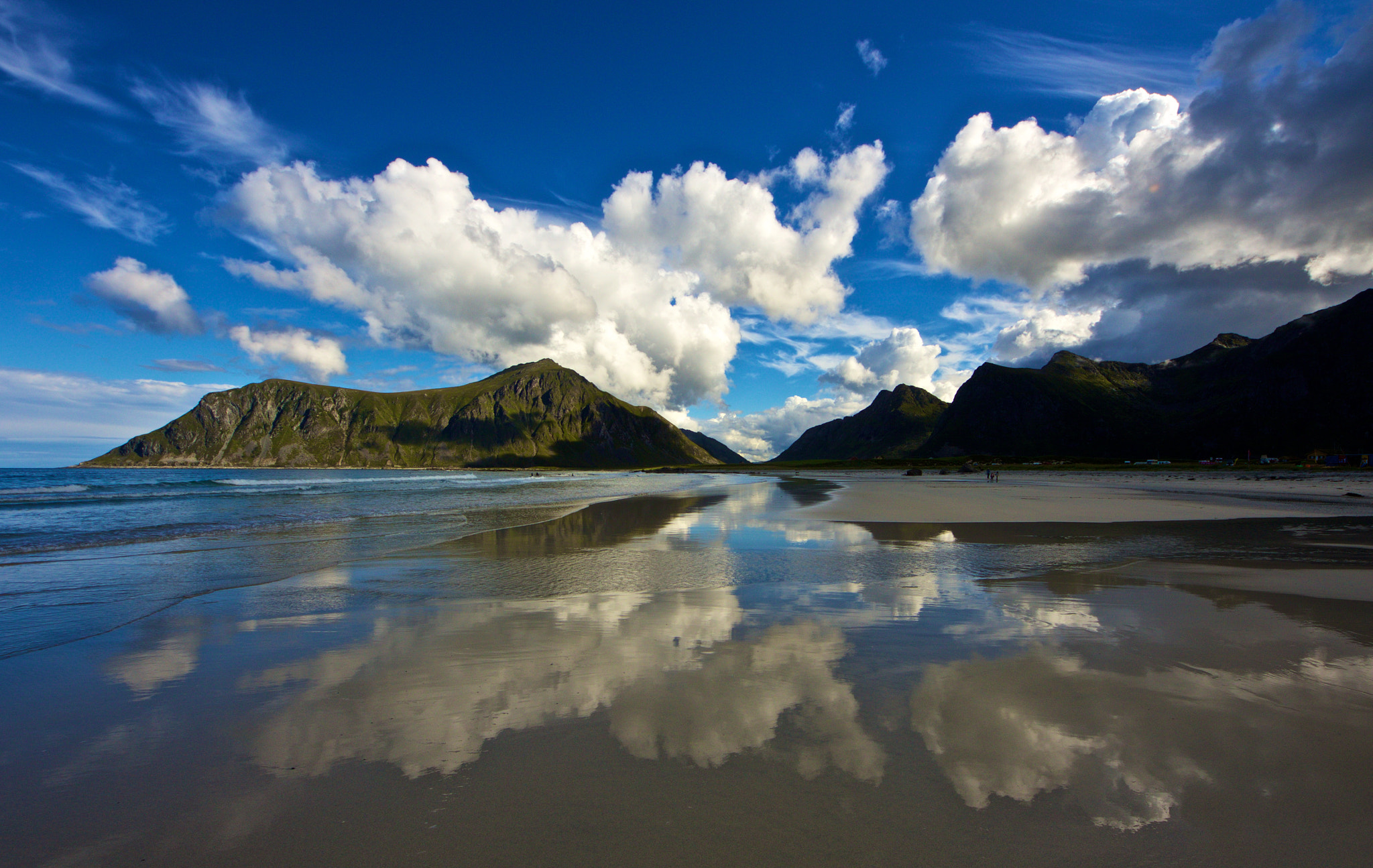 Sigma 8-16mm F4.5-5.6 DC HSM sample photo. Lofoten mirroring photography