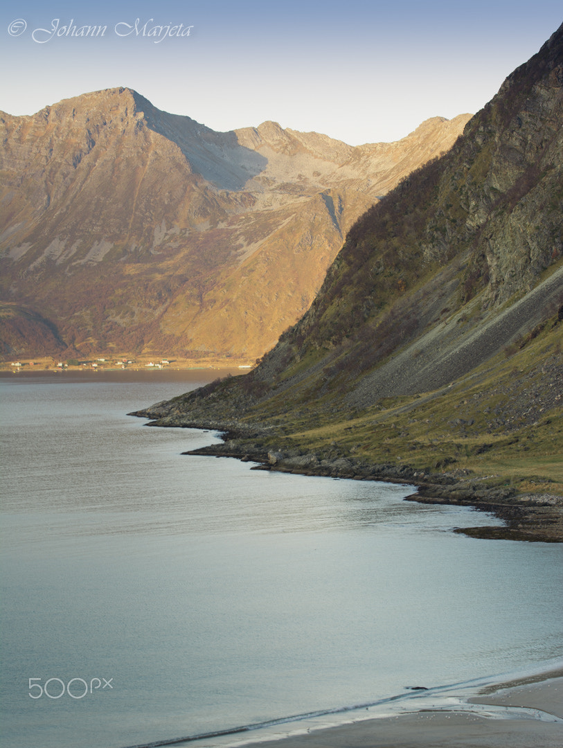 Nikon D7100 + Tamron SP 70-200mm F2.8 Di VC USD sample photo. Grøtfjord take 2 "autumn" photography