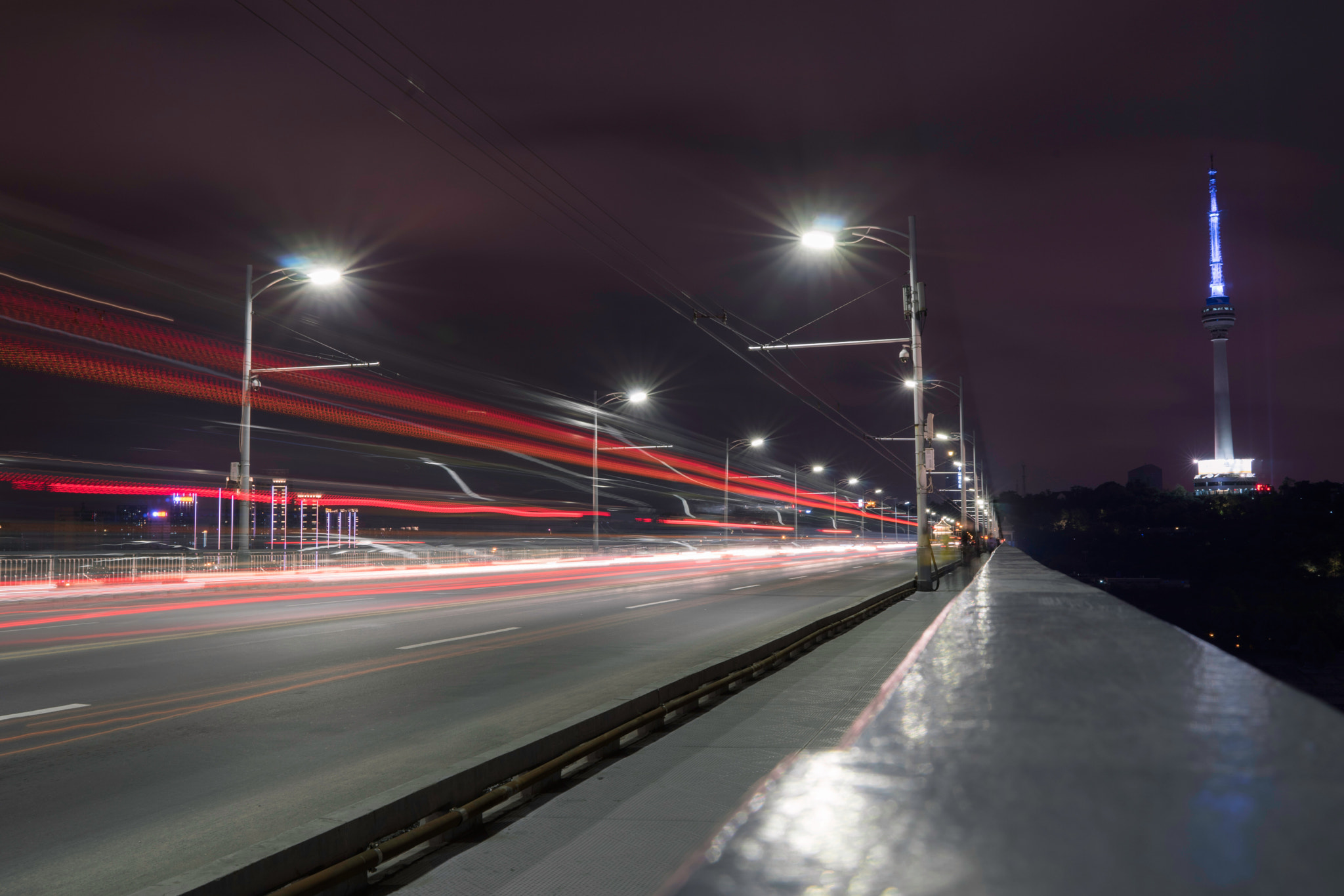 Sony a7 sample photo. Changjiang bridge in wuhan china photography