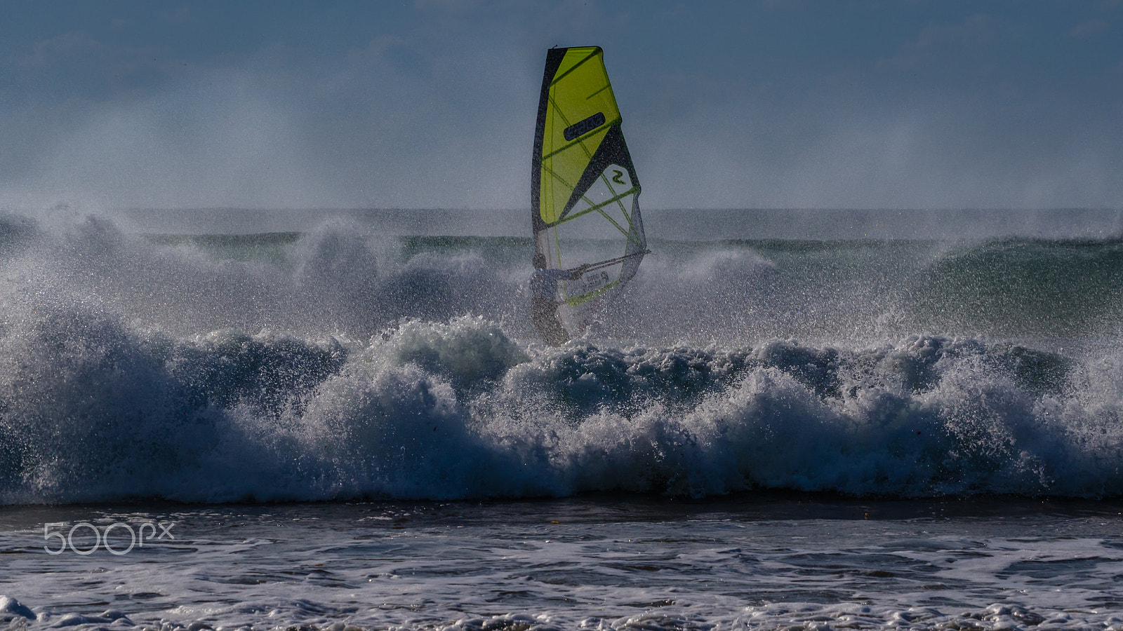 Olympus OM-D E-M5 sample photo. In the wave photography