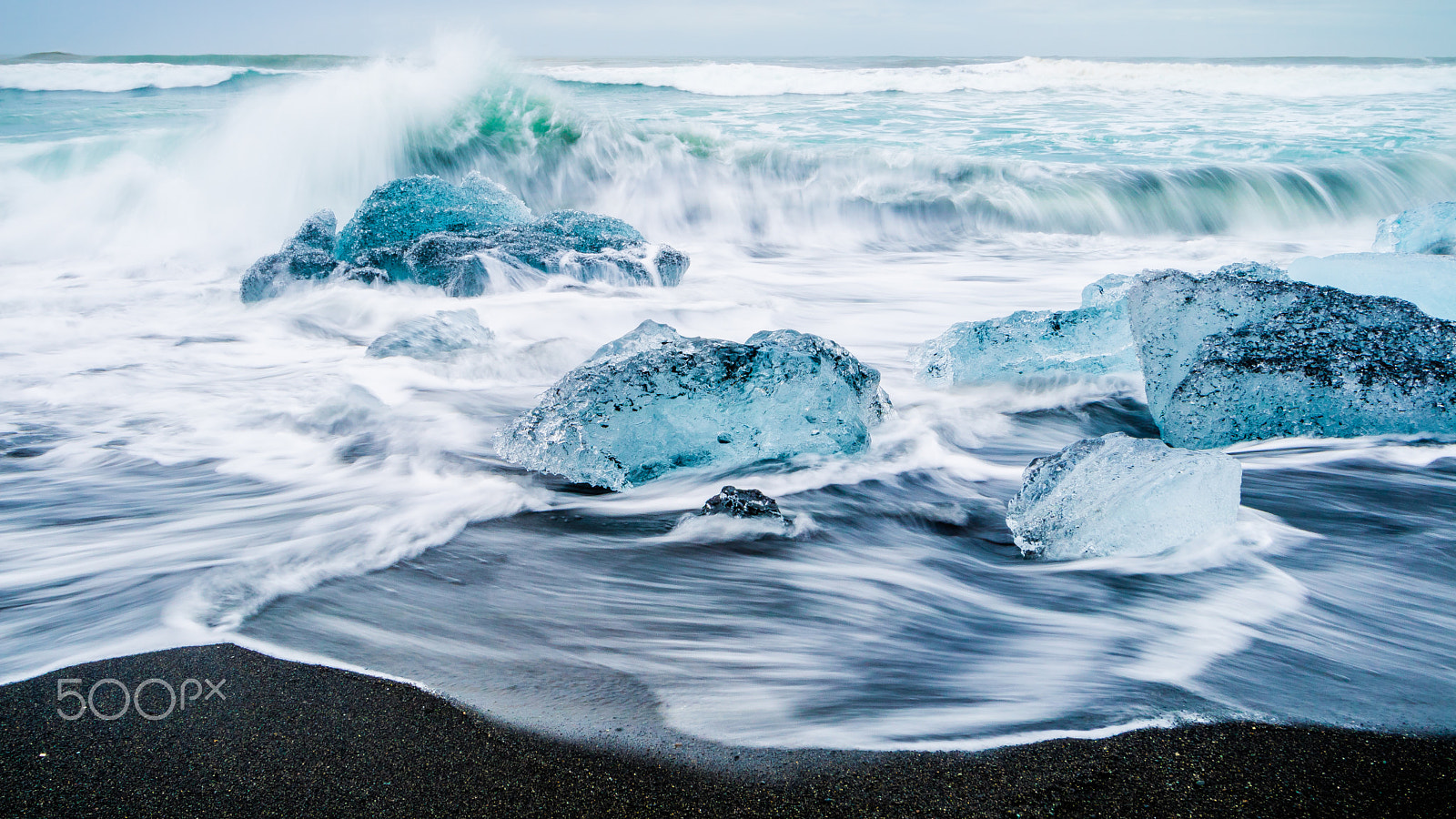 Canon EOS M3 sample photo. Diamond beach photography