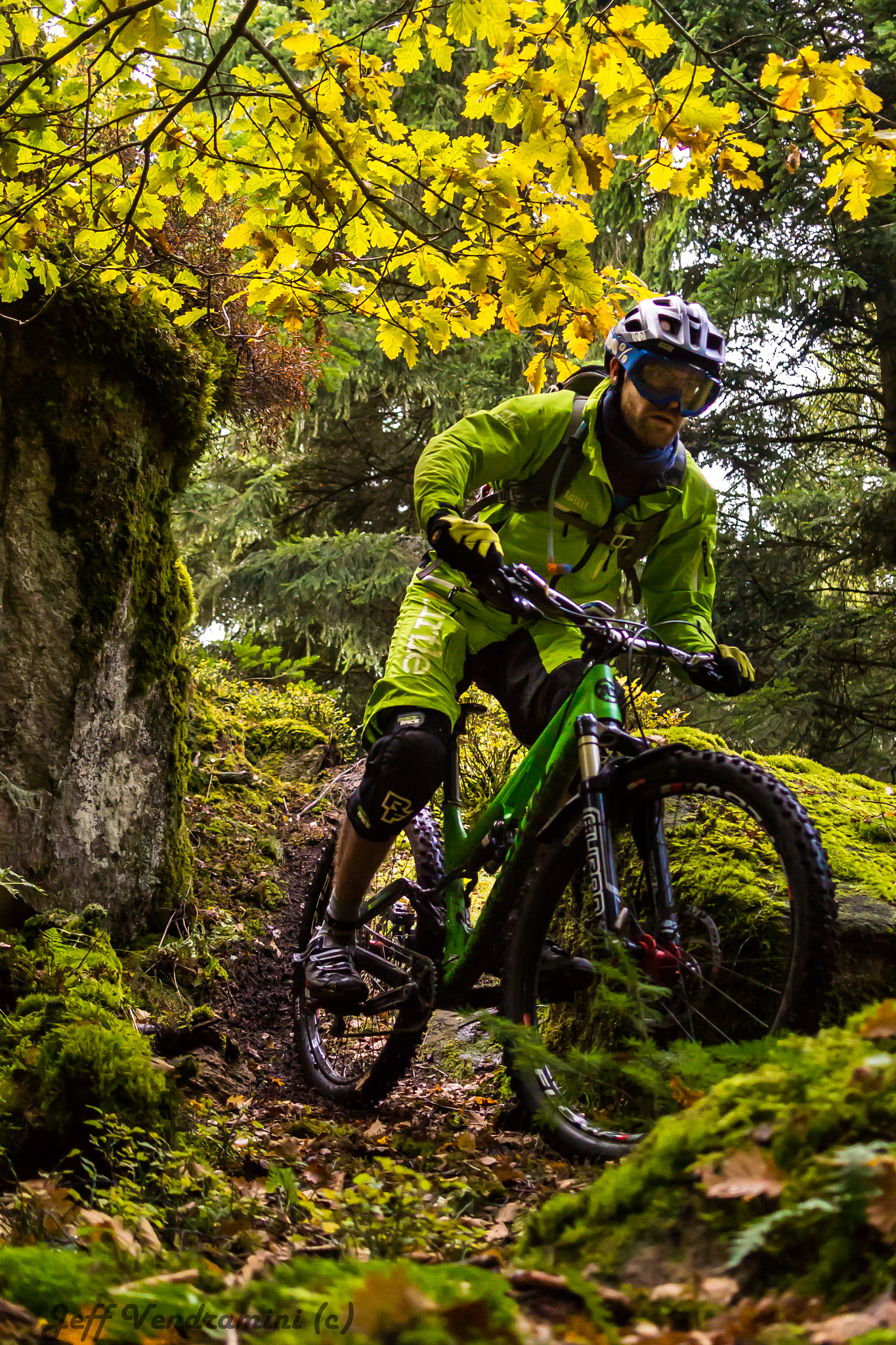 Nikon 1 AW1 sample photo. Enduro mtb in elsass photography