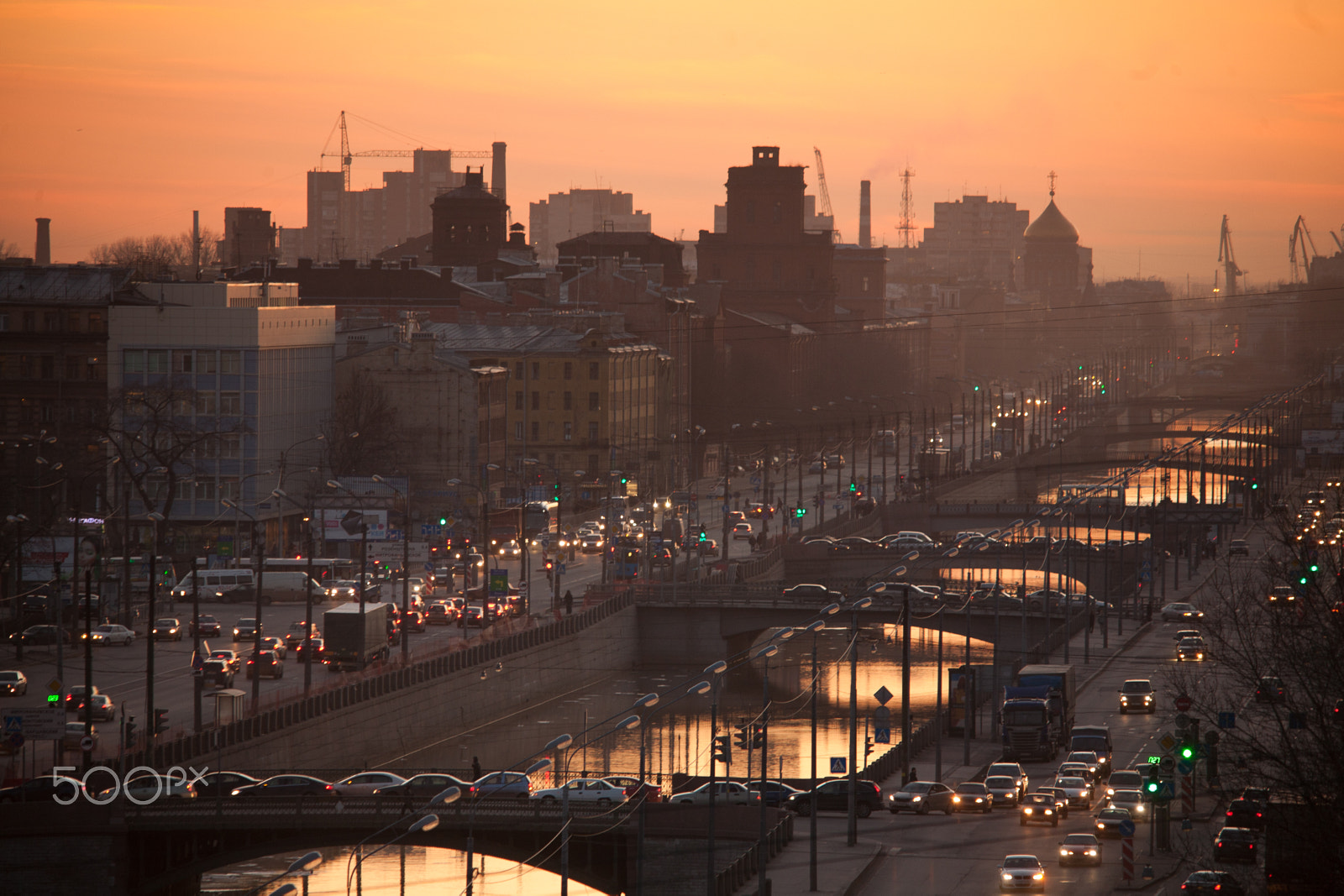 Sigma 150-500mm F5-6.3 DG OS HSM sample photo. Bridges os st petersburg photography