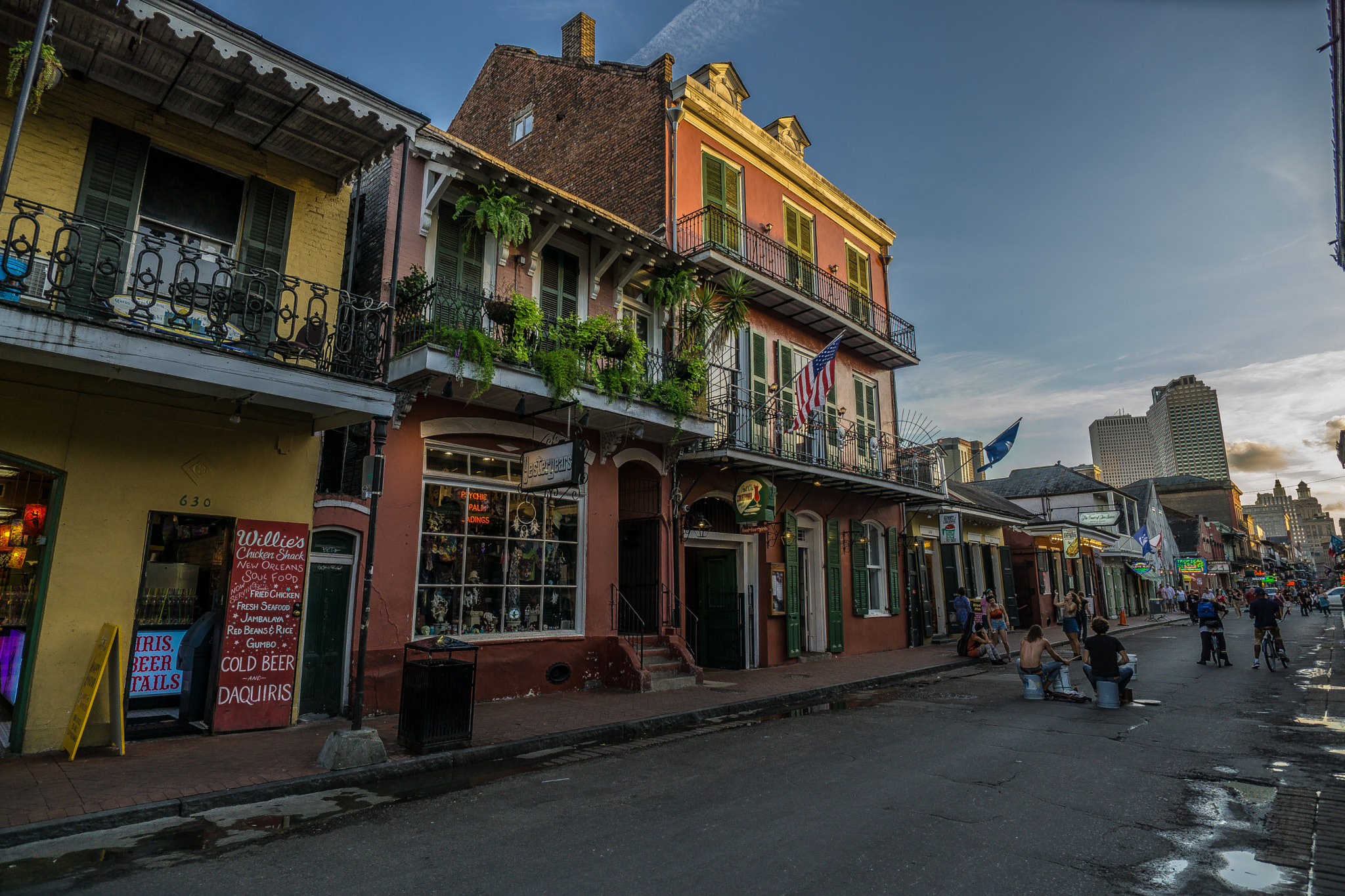 ZEISS Touit 12mm F2.8 sample photo. Bourbon street new orleans photography
