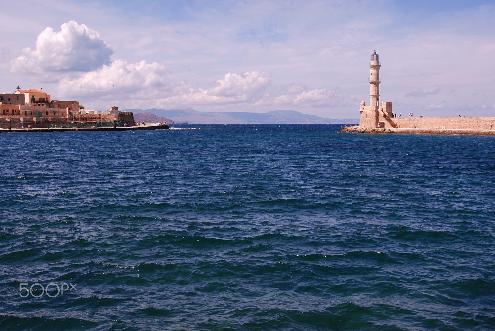 Nikon D80 + AF Zoom-Nikkor 28-70mm f/3.5-4.5D sample photo. Harbour, sea and lighthouse photography