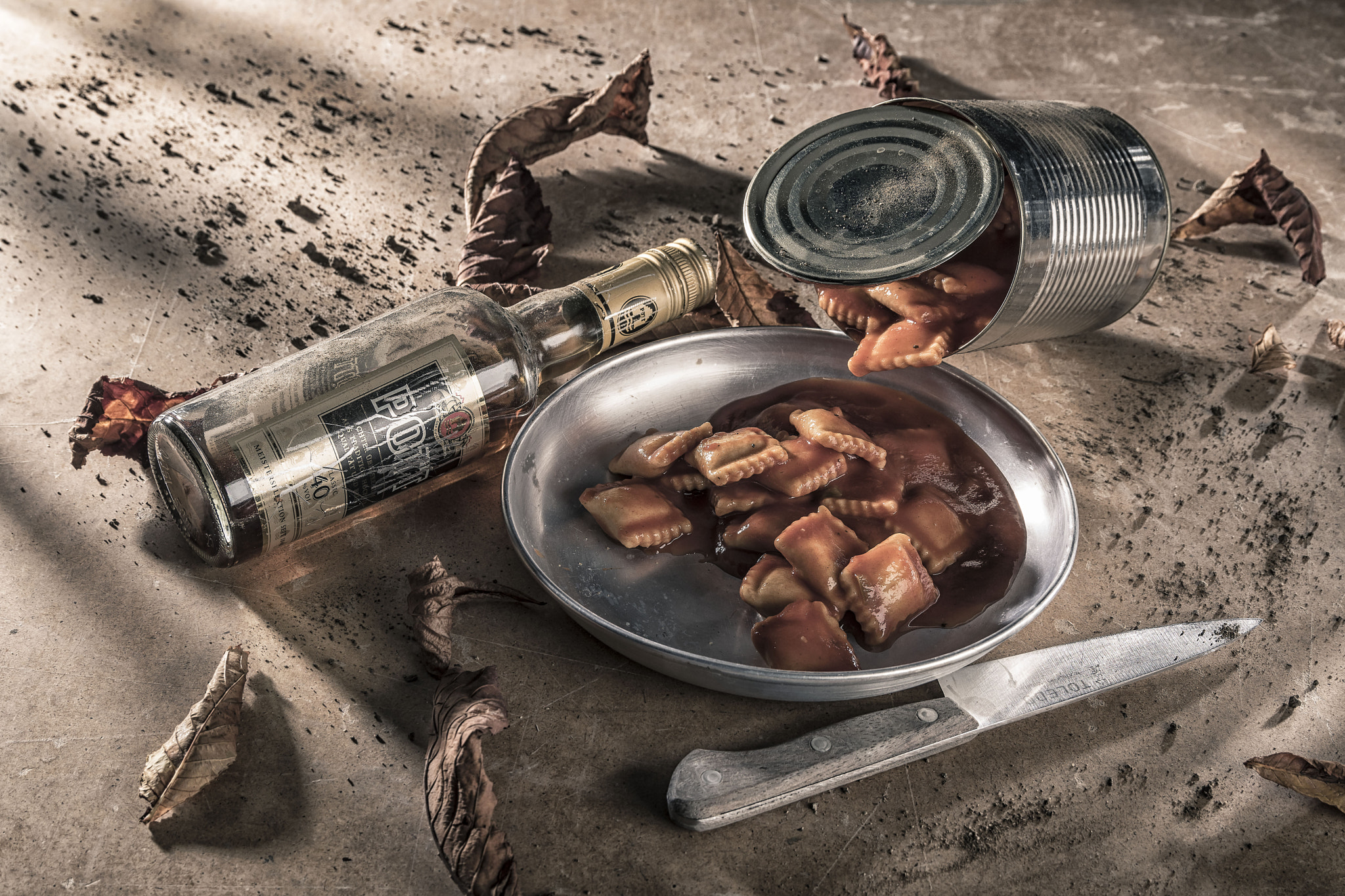 Nikon D5500 + Sigma 24-105mm F4 DG OS HSM Art sample photo. Postapocalyptic food - main course photography