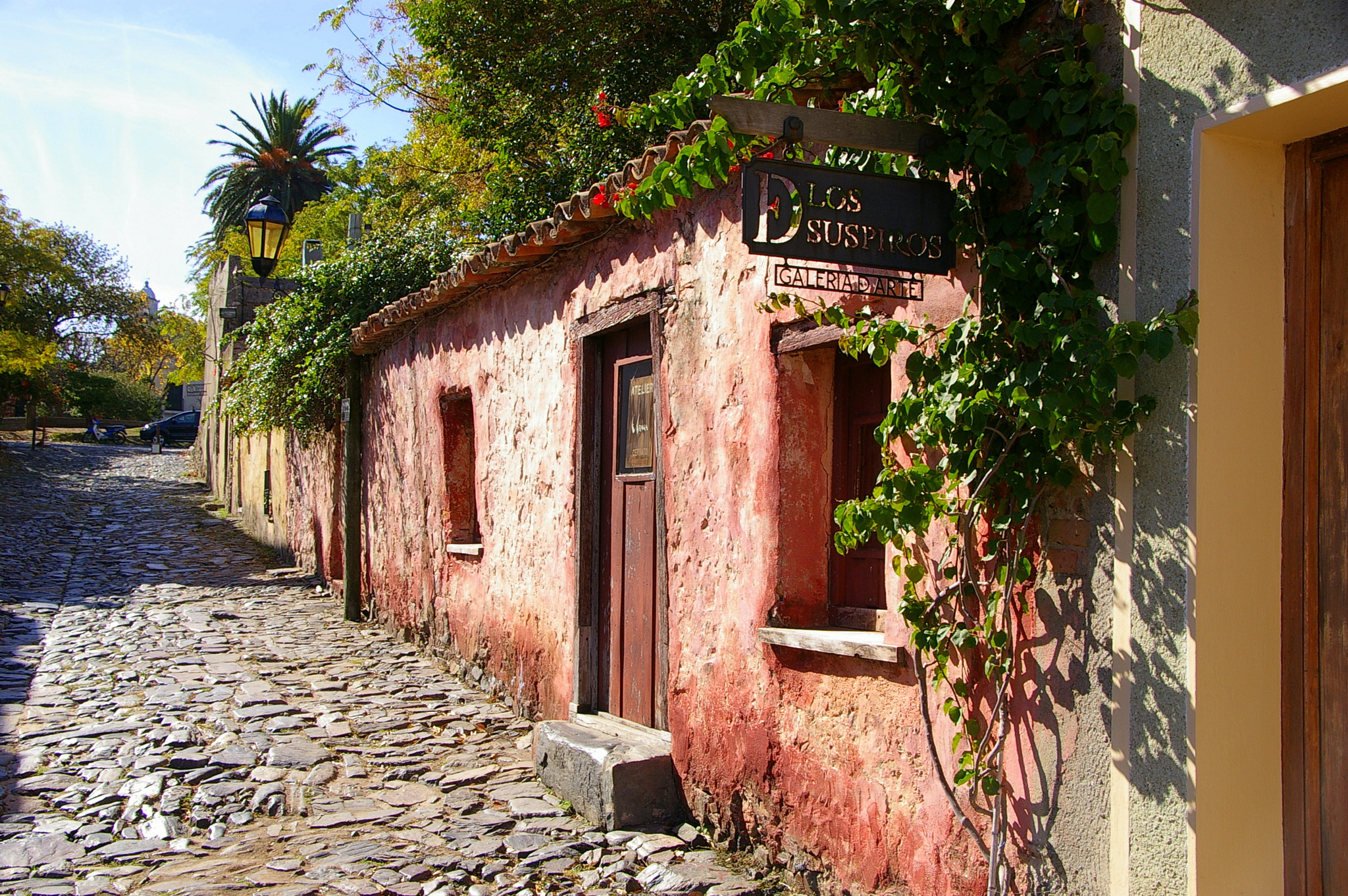 Pentax *ist DS sample photo. Streets of colonia del sacramento. uruguay. photography