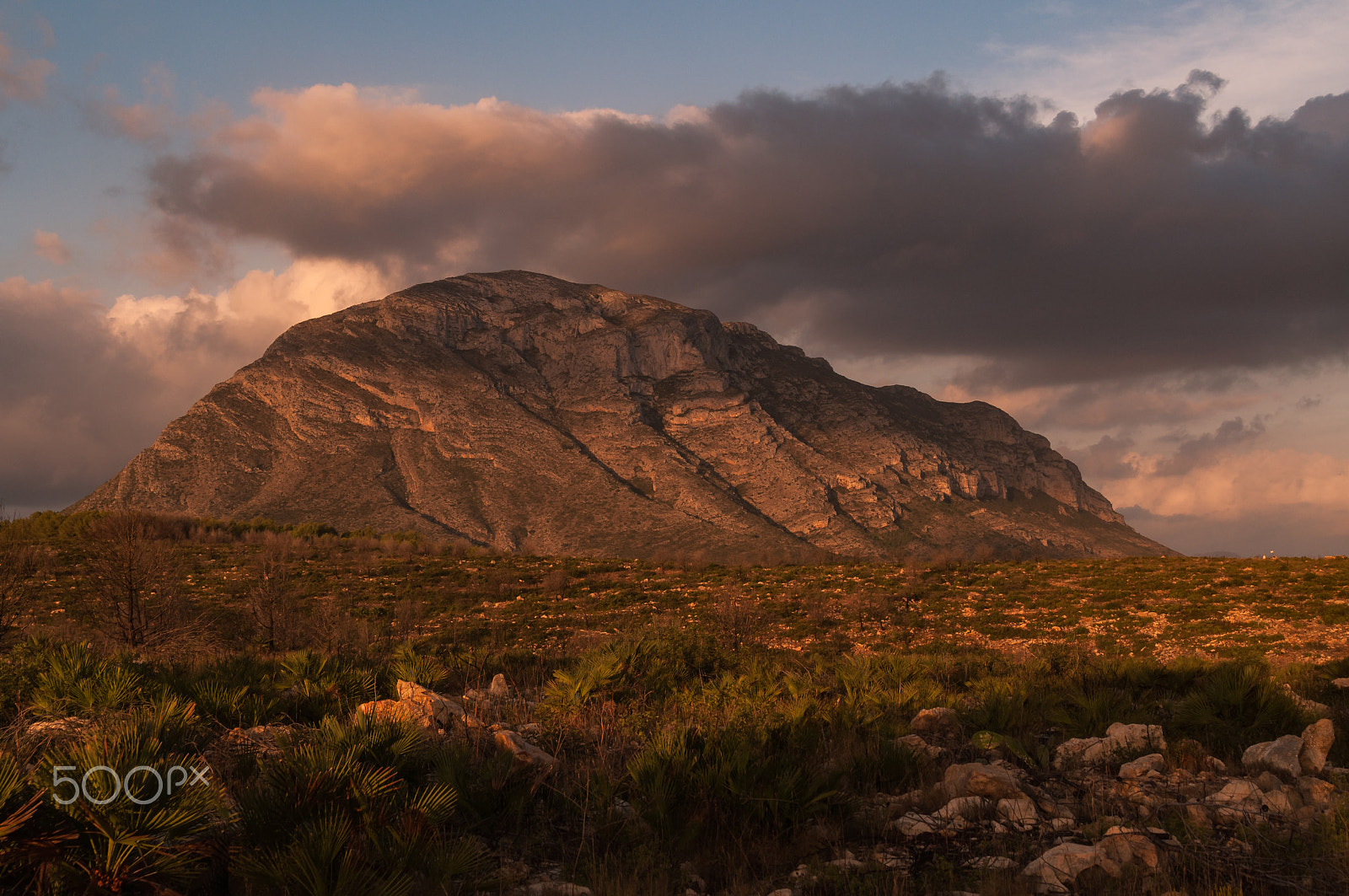 Nikon D5000 sample photo. Sunrise in spain photography