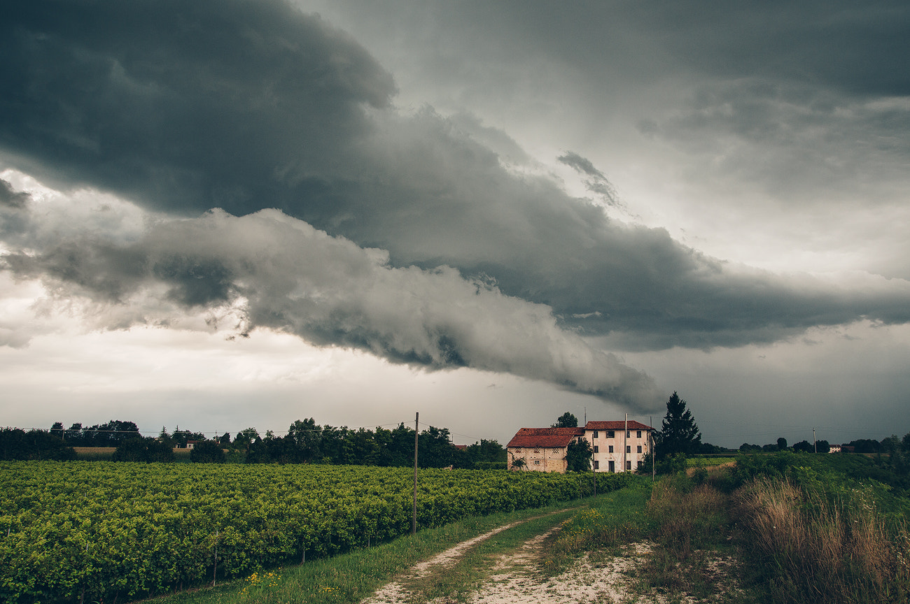 Sony SLT-A57 sample photo. Italy supercell photography