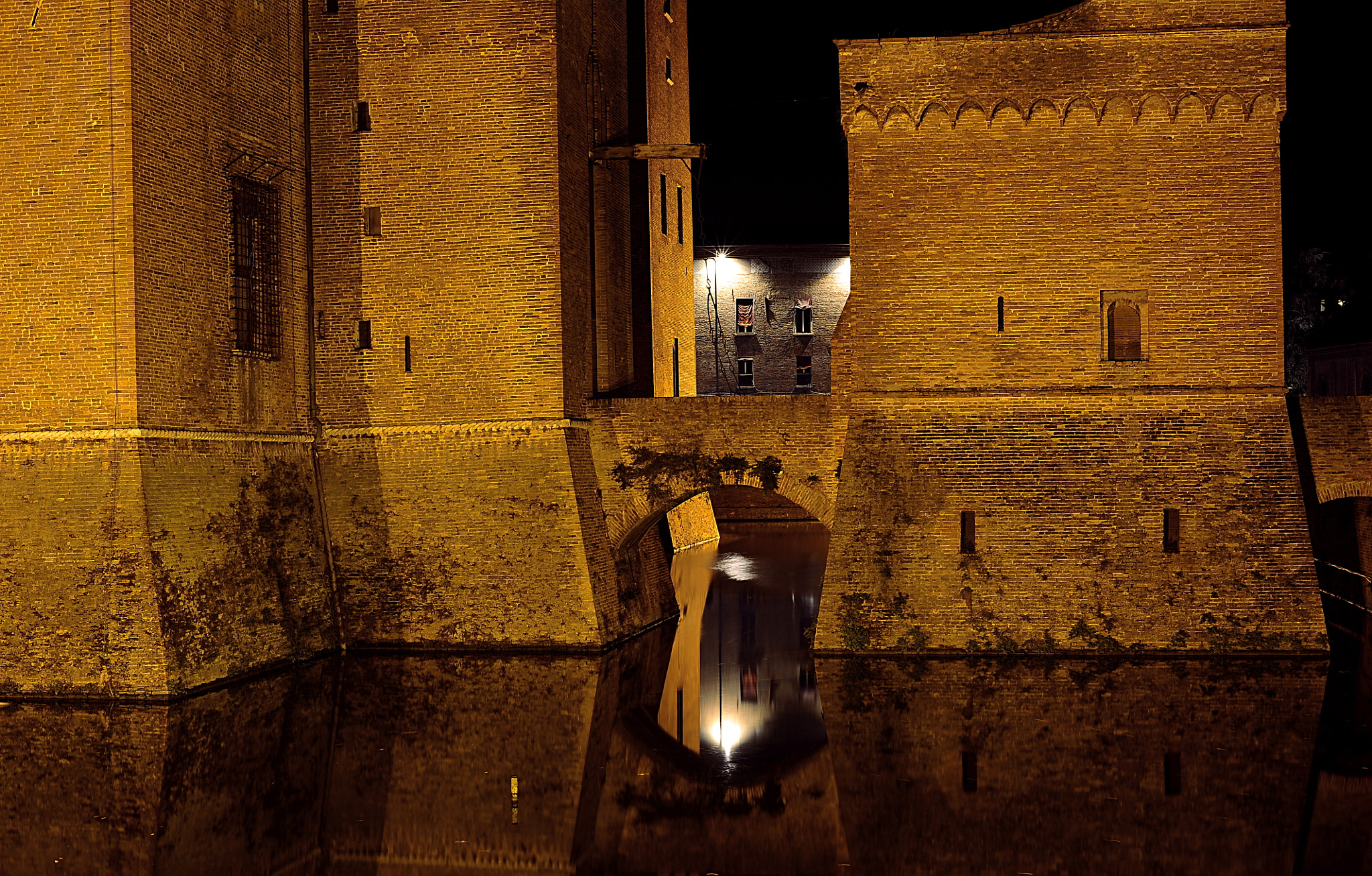 Manual Lens No CPU sample photo. Castle in the night photography