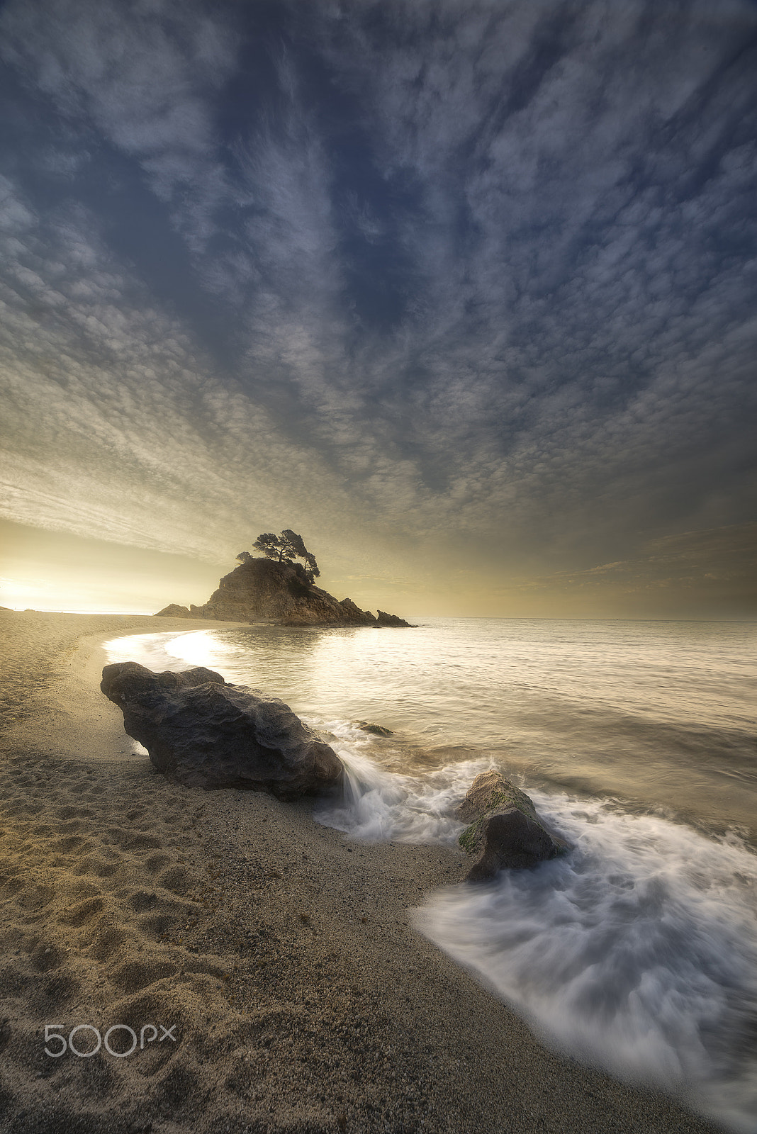 12-24mm F4.5-5.6 G SSM sample photo. Costa brava sunrise photography