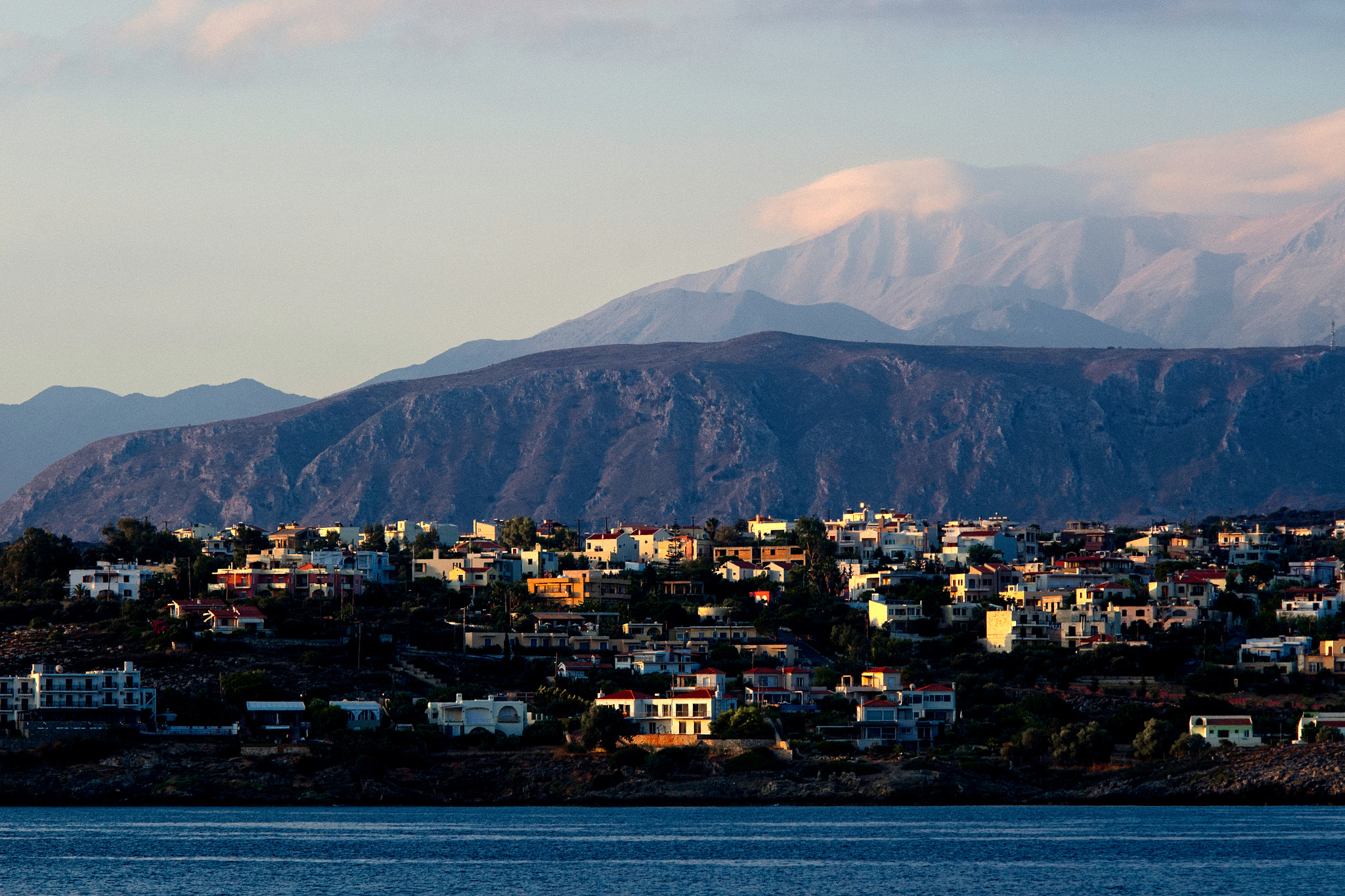 Nikon D7000 + Tokina AT-X 10-17mm F3.5-4.5 DX Fisheye sample photo. Greek coastline at sunrise photography